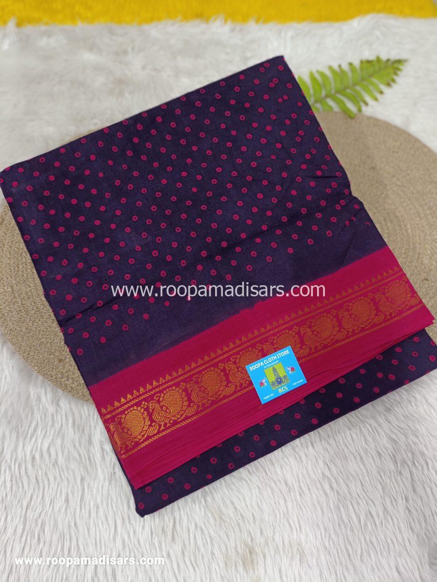 SUNGUDI SAREES -10YARDS MADISAR SAREE WITHOUT BLOUSE PIECE
