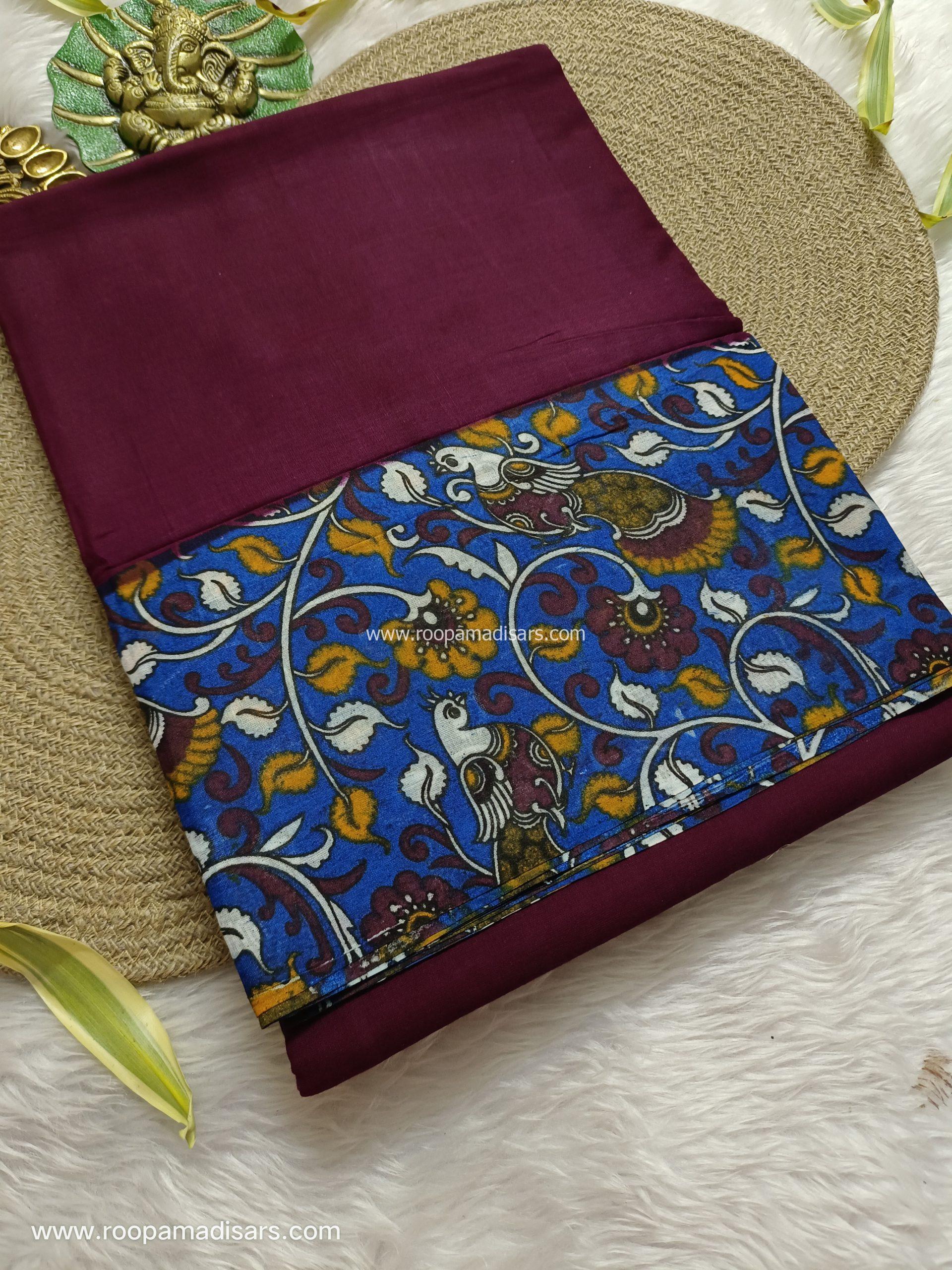 SOFT COTTON SAREES -10.5 YARDS MUL MUL MADISAR SAREE WITHOUT BLOUSE PIECE