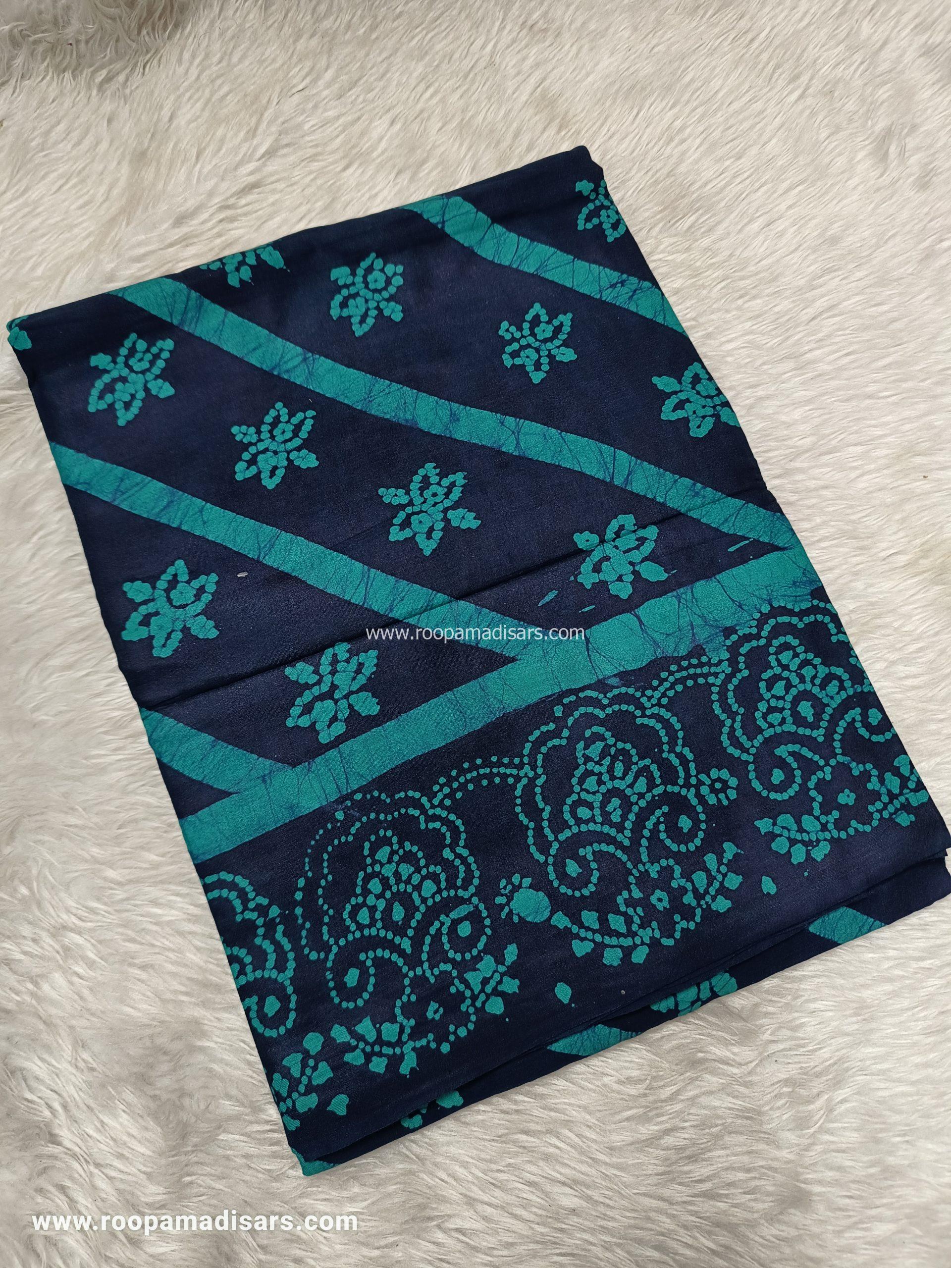 SOFT COTTON SAREES -10.5 YARDS MUL MUL MADISAR SAREE WITHOUT BLOUSE PIECE