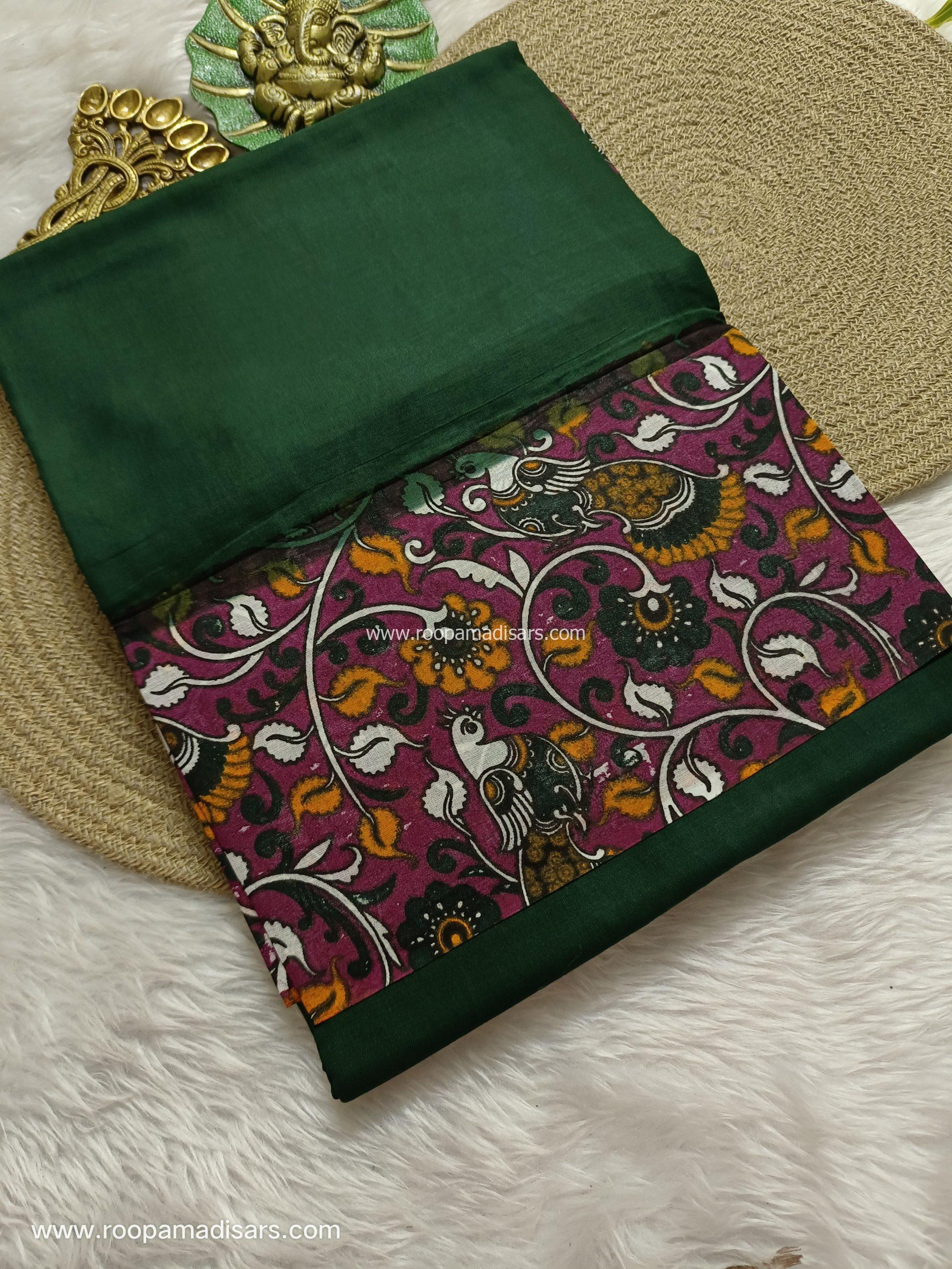 SOFT COTTON SAREES -10.5 YARDS MUL MUL MADISAR SAREE WITHOUT BLOUSE PIECE