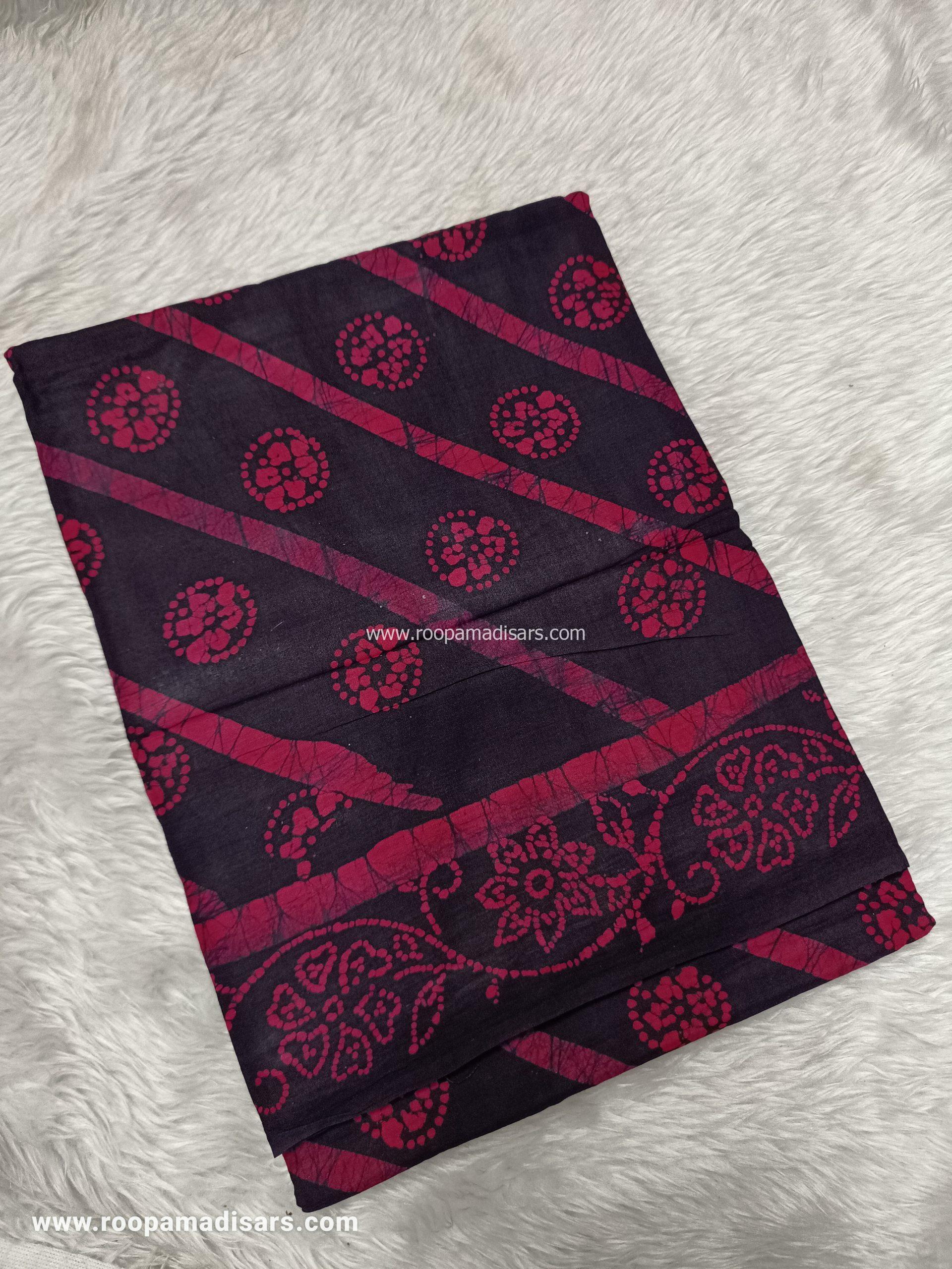 SOFT COTTON SAREES -10.5 YARDS MUL MUL MADISAR SAREE WITHOUT BLOUSE PIECE