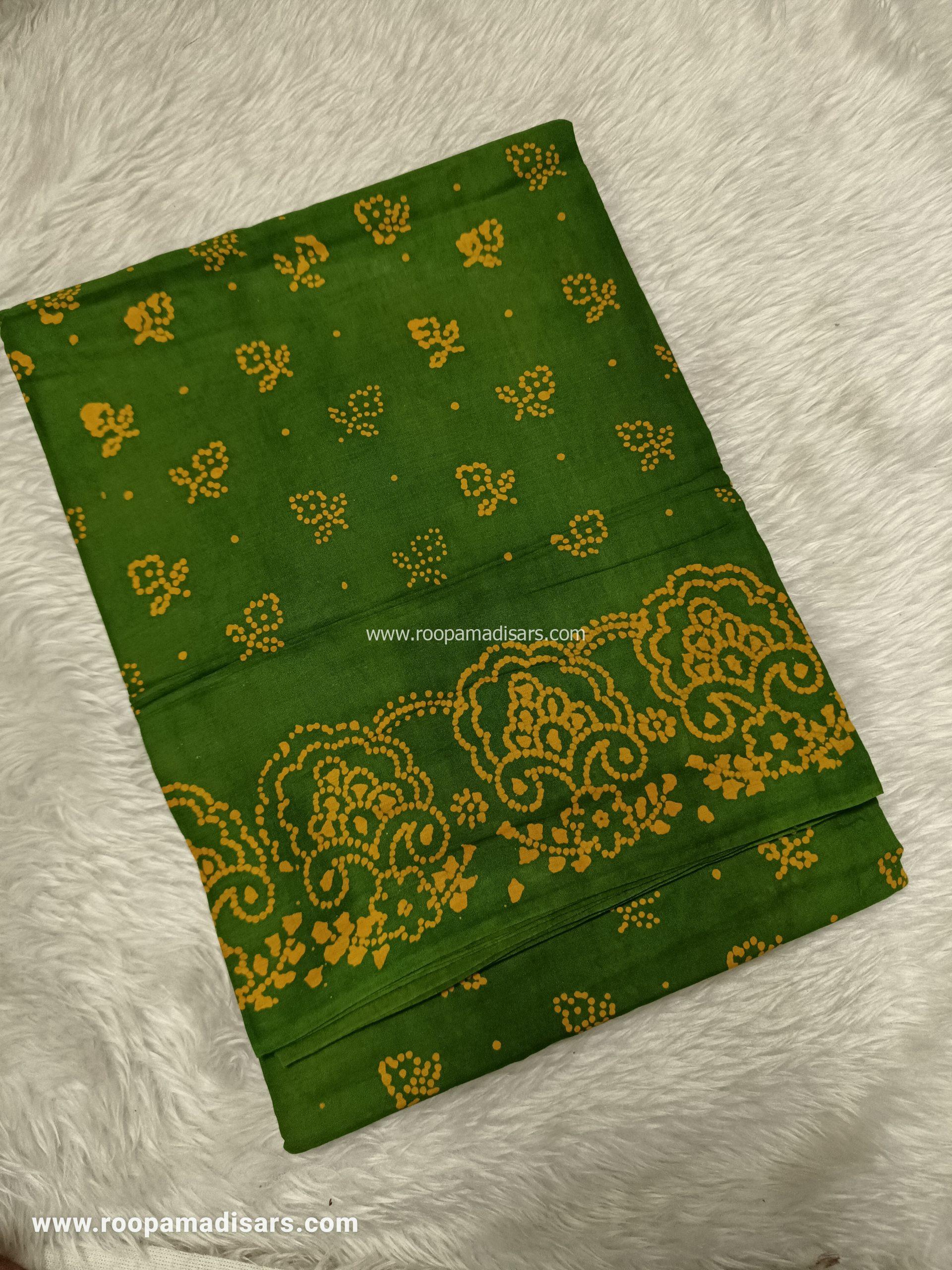 SOFT COTTON SAREES -10.5 YARDS MUL MUL MADISAR SAREE WITHOUT BLOUSE PIECE