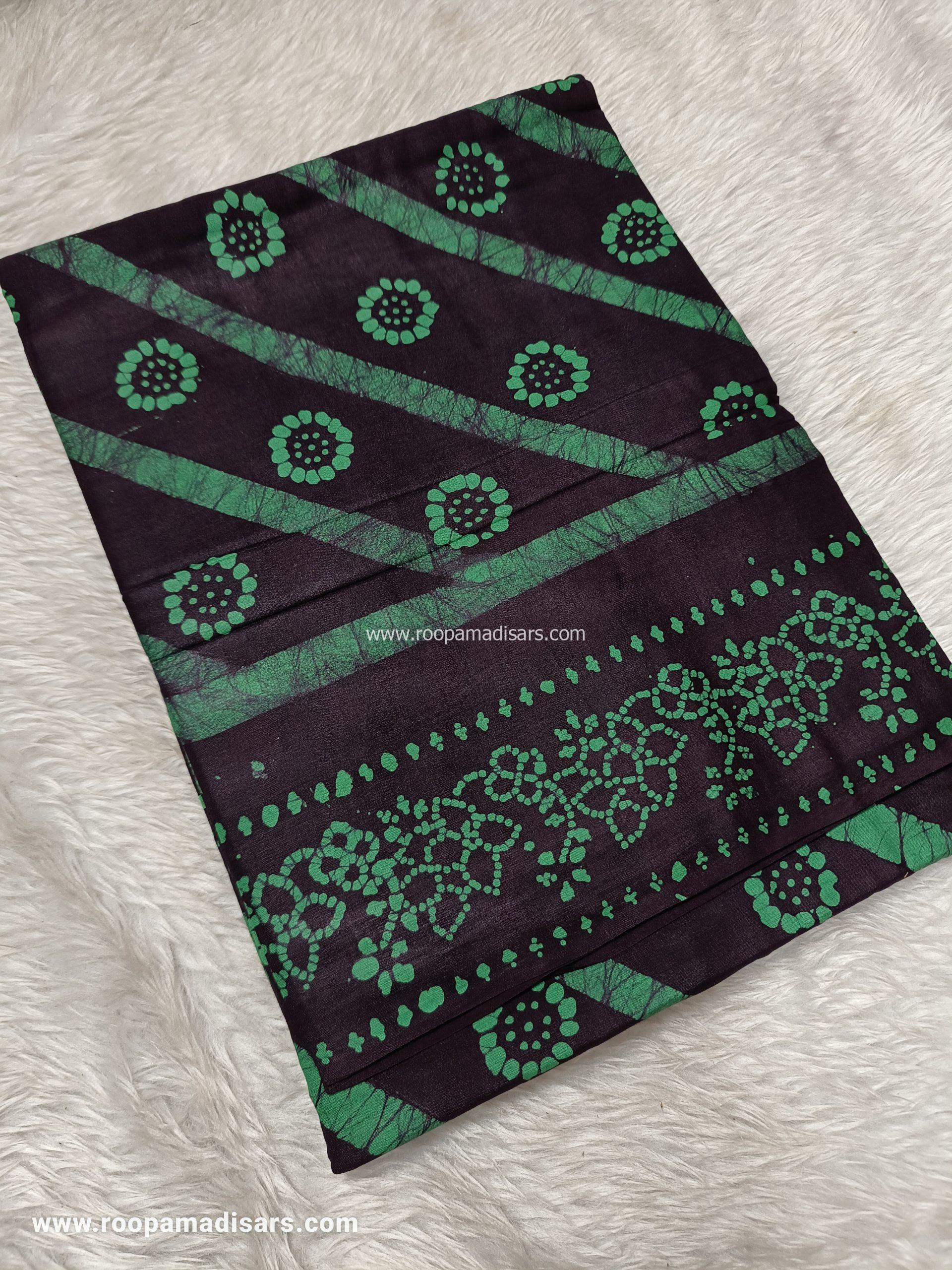 SOFT COTTON SAREES -10.5 YARDS MUL MUL MADISAR SAREE WITHOUT BLOUSE PIECE