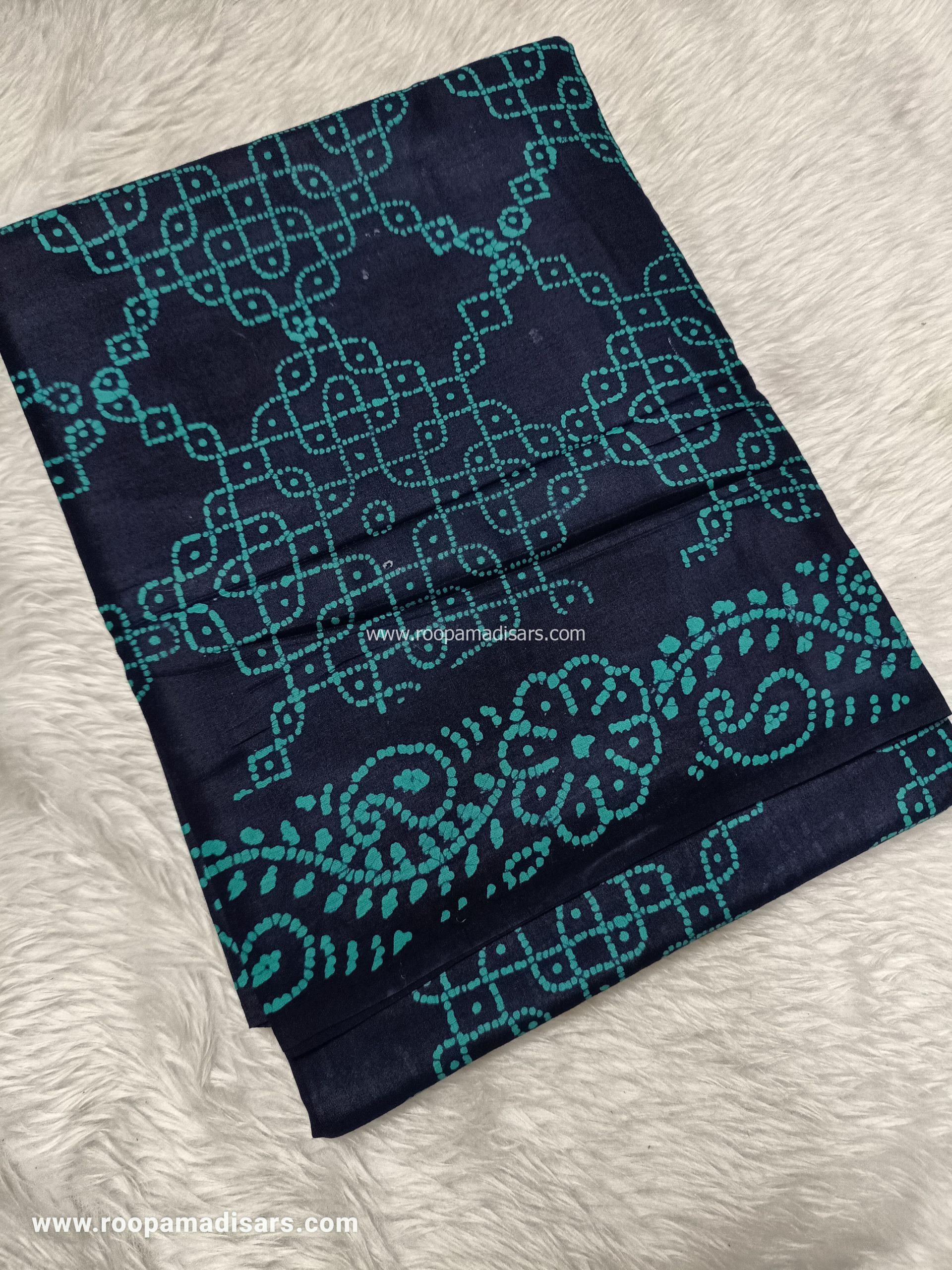 SOFT COTTON SAREES -10.5 YARDS MUL MUL MADISAR SAREE WITHOUT BLOUSE PIECE