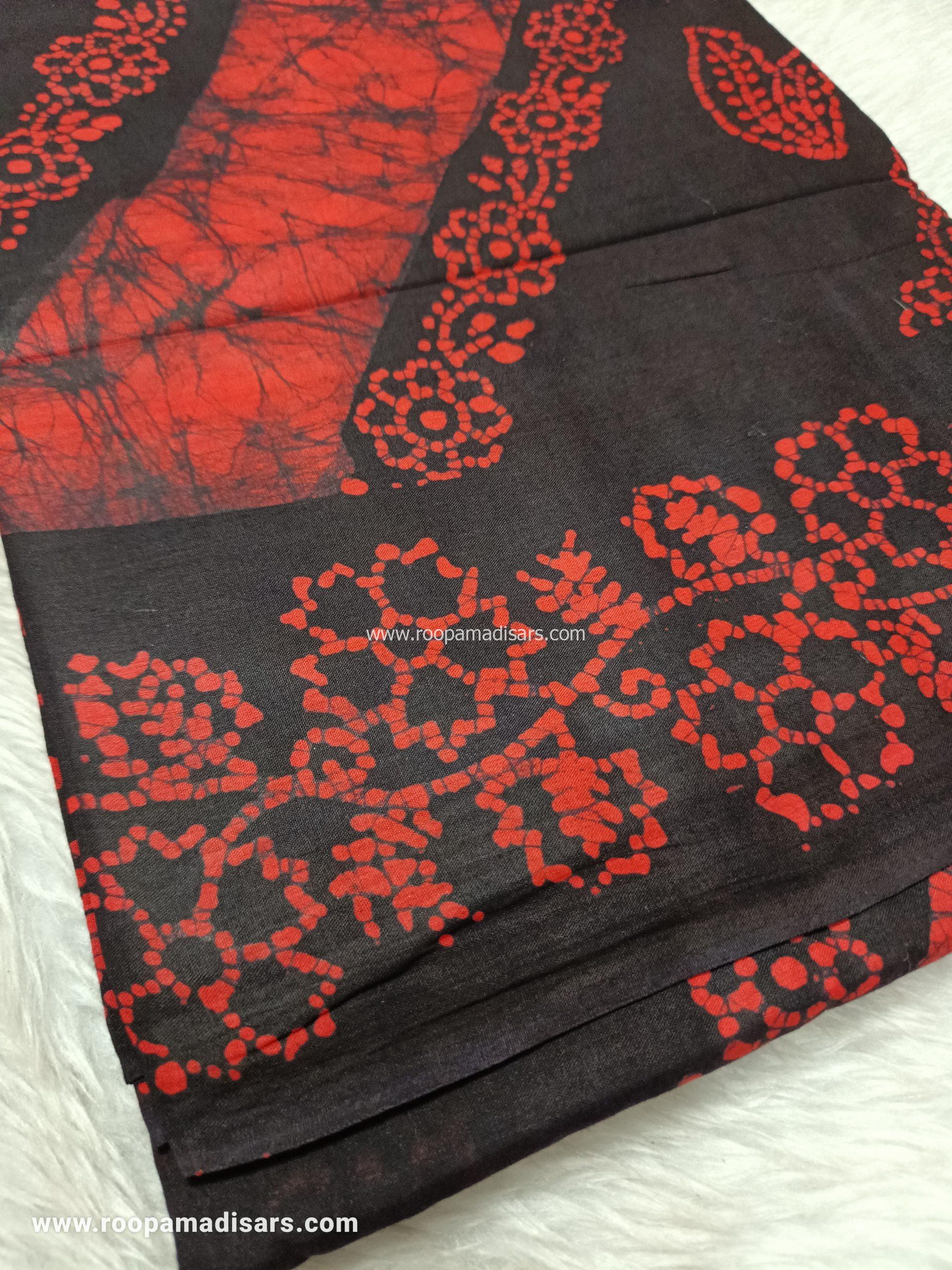 Readymade SOFT COTTON madisar -10.5 YARDS MUL MUL MADISAR SAREE WITHOUT BLOUSE PIECE - Image 2