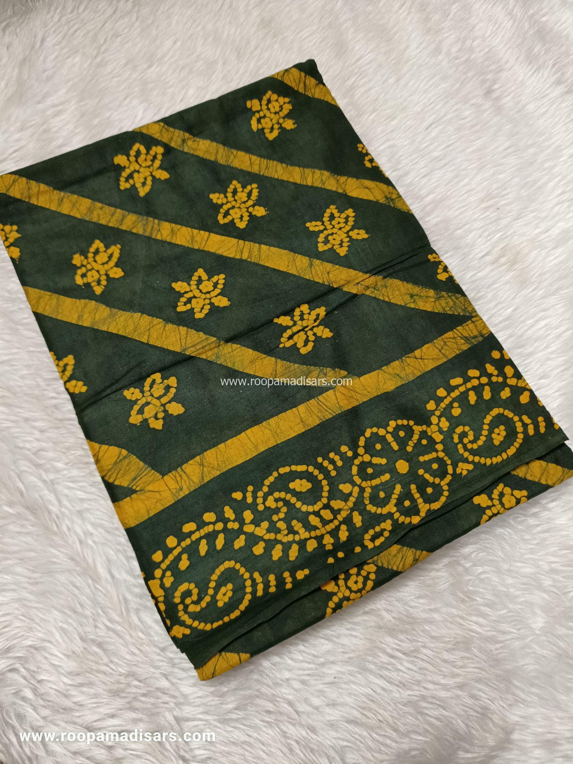 SOFT COTTON SAREES -10.5 YARDS MUL MUL MADISAR SAREE WITHOUT BLOUSE PIECE