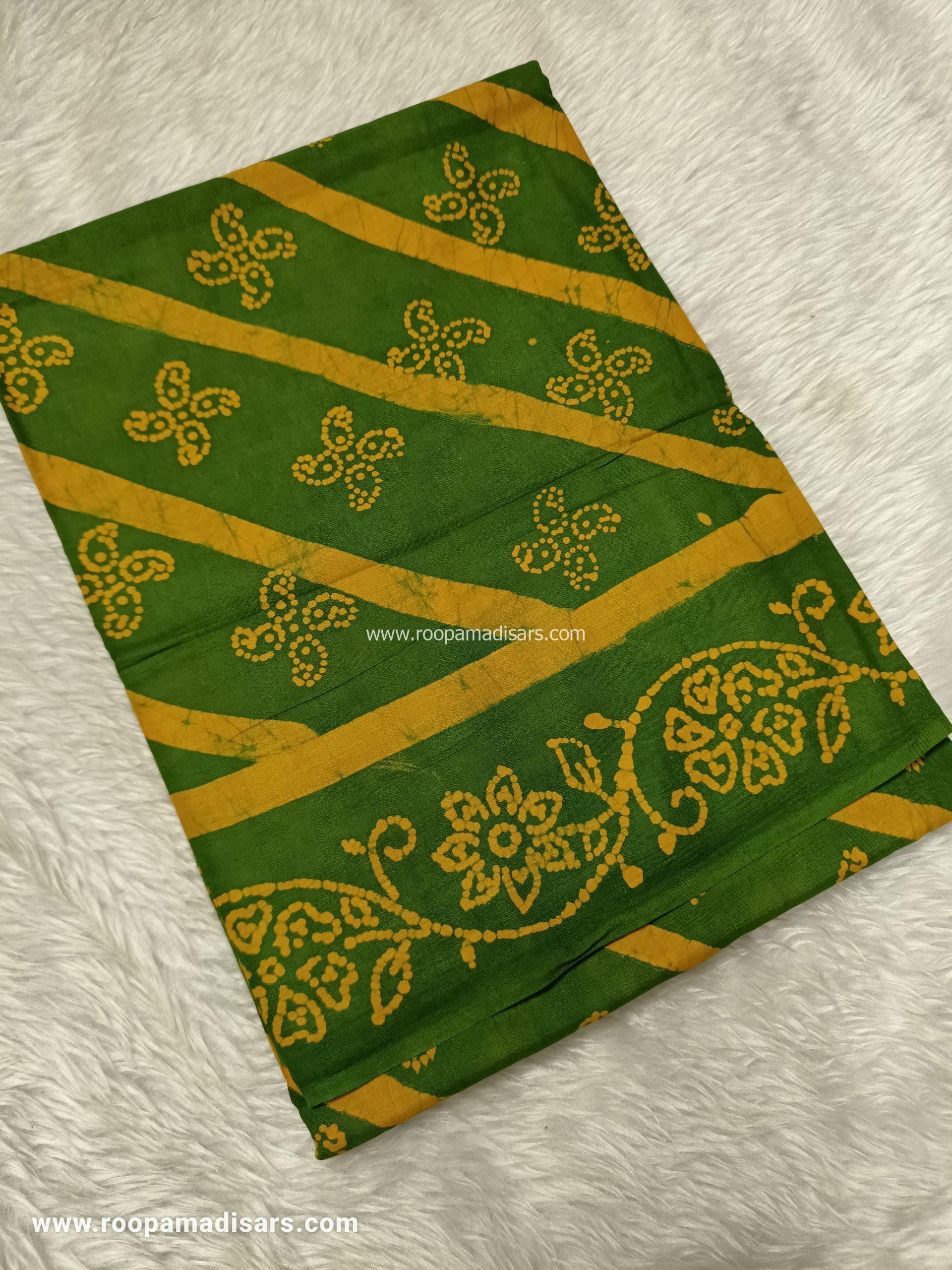 Readymade SOFT COTTON madisar -10.5 YARDS MUL MUL MADISAR SAREE WITHOUT BLOUSE PIECE