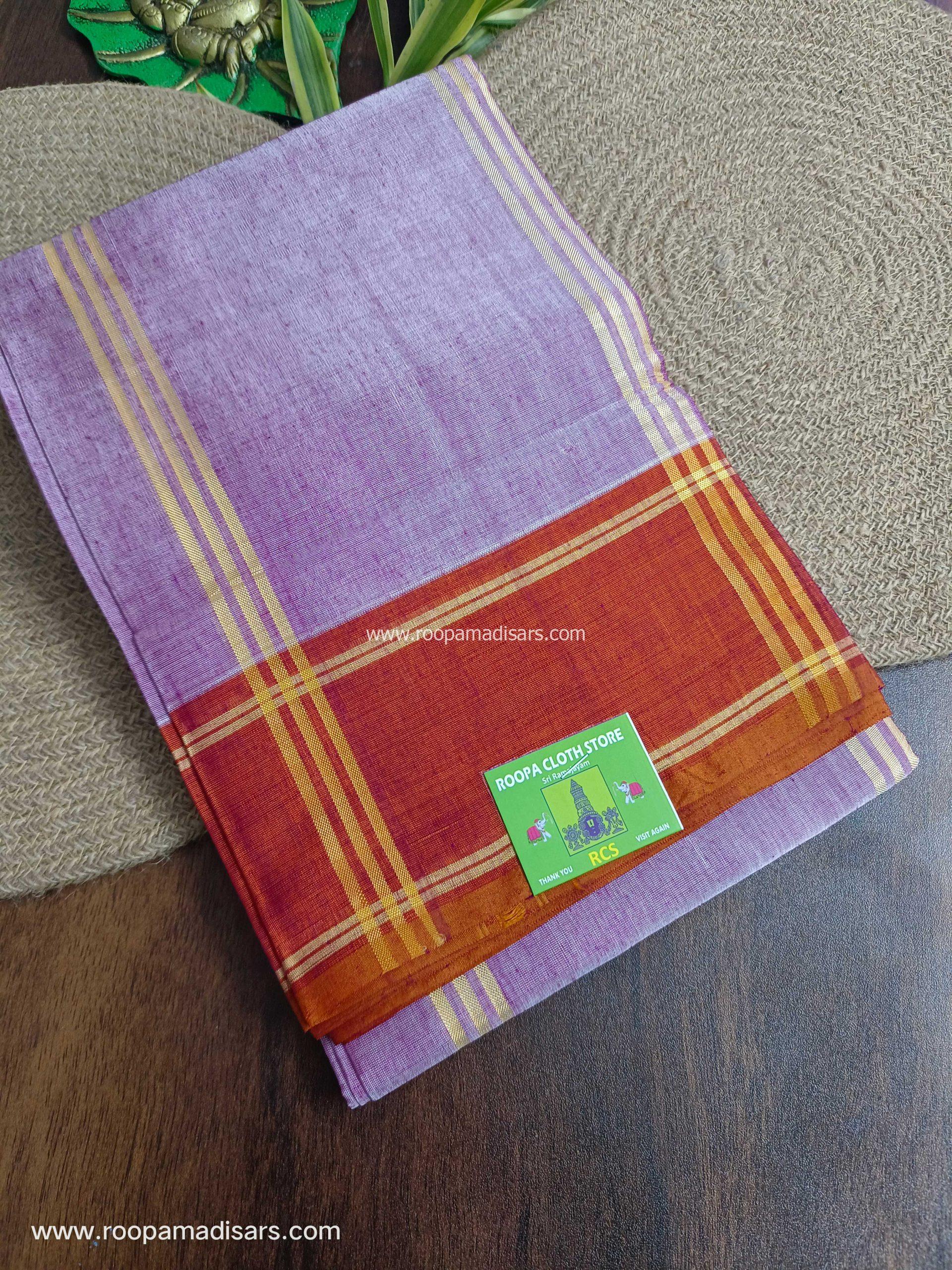 6YARDS DEVENDRA SAREES -Regular 6YARDS ORIGINAL DEVENDRA SAREE WITHOUT BLOUSE PIECE