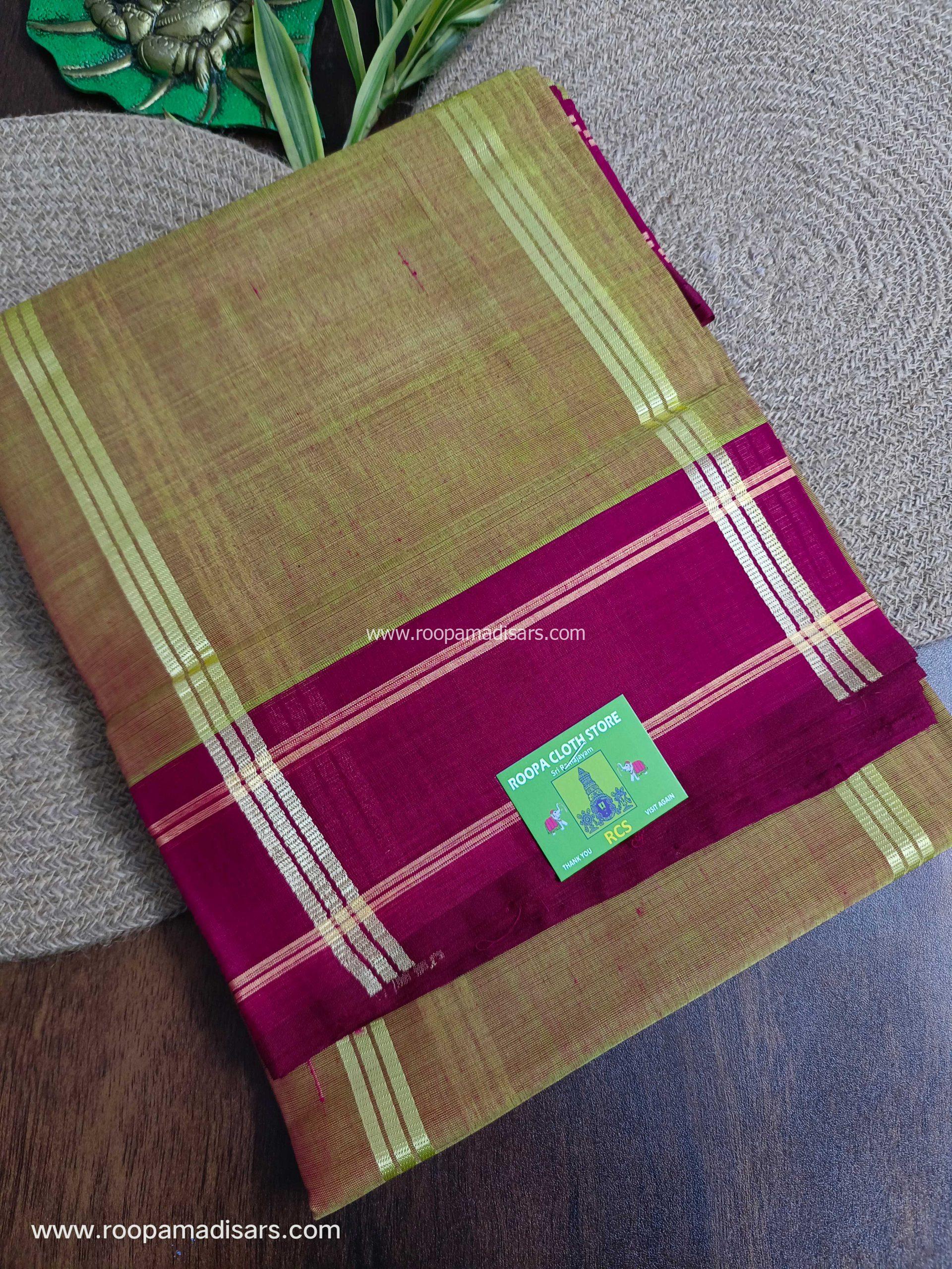 6YARDS DEVENDRA SAREES -Regular 6YARDS ORIGINAL DEVENDRA SAREE WITHOUT BLOUSE PIECE