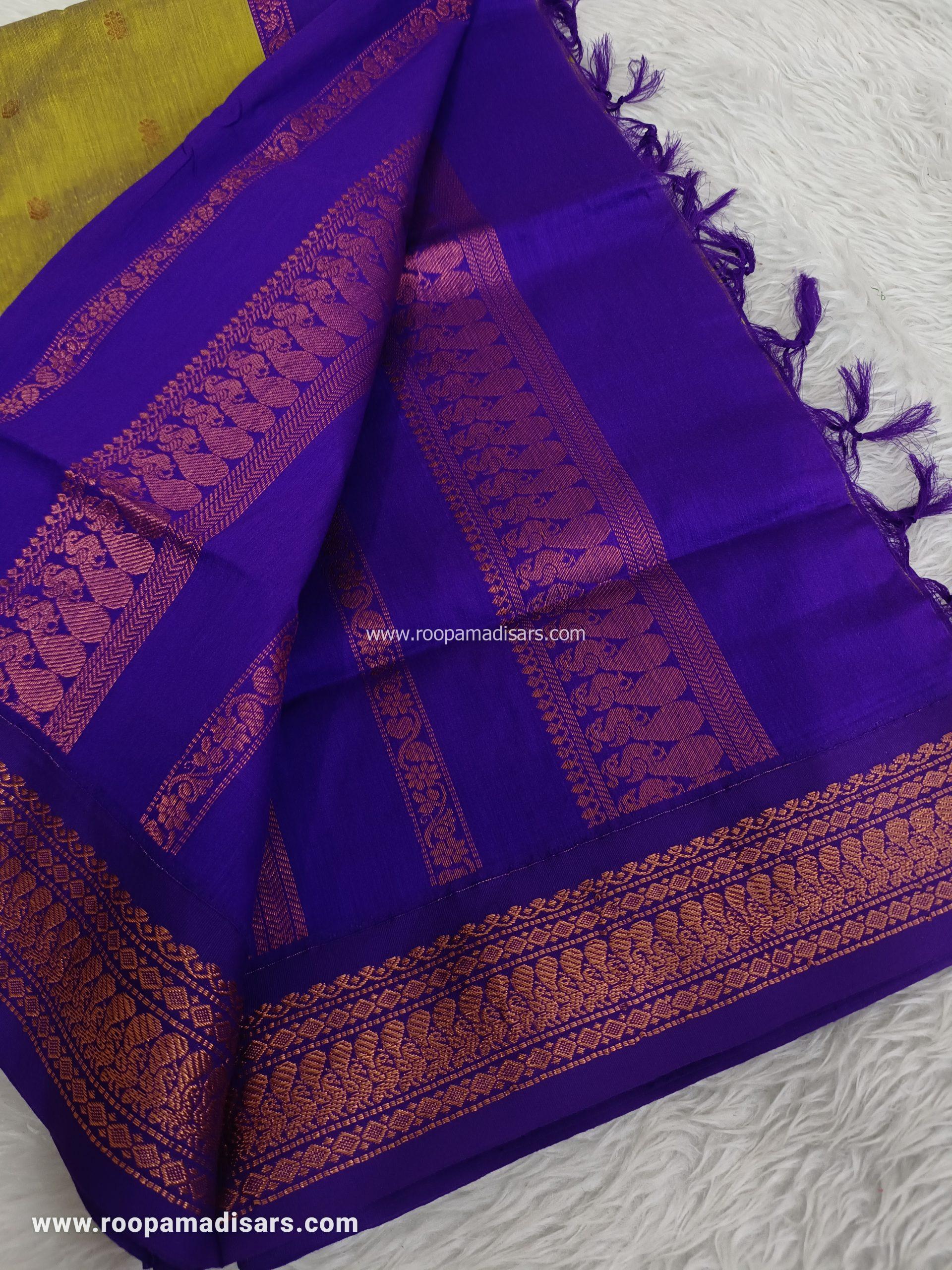 KALYANI SILK READYMADE -READYMADE MADISAR WITHOUT BLOUSE PIECE - Image 2