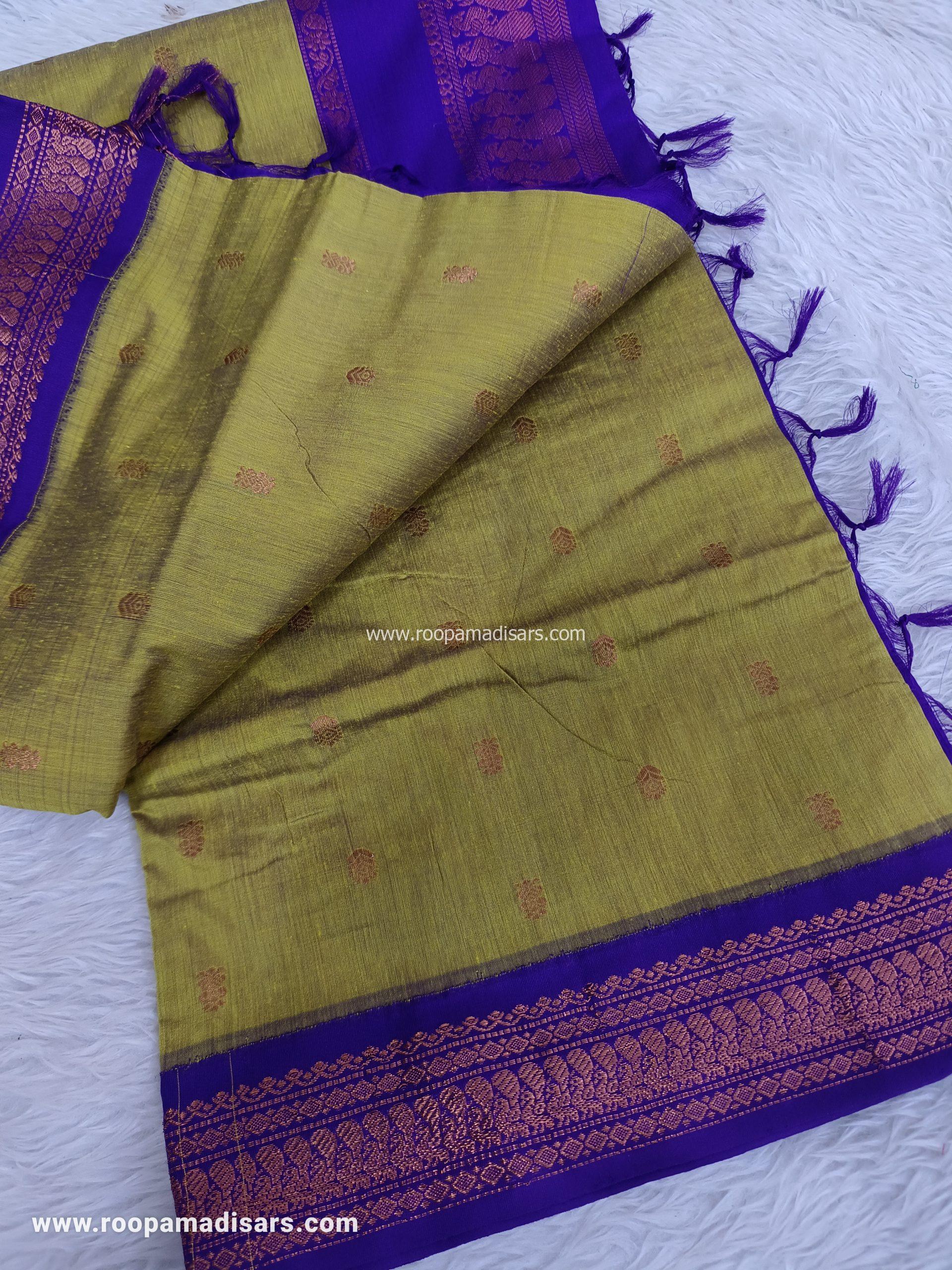 KALYANI SILK READYMADE -READYMADE MADISAR WITHOUT BLOUSE PIECE - Image 3