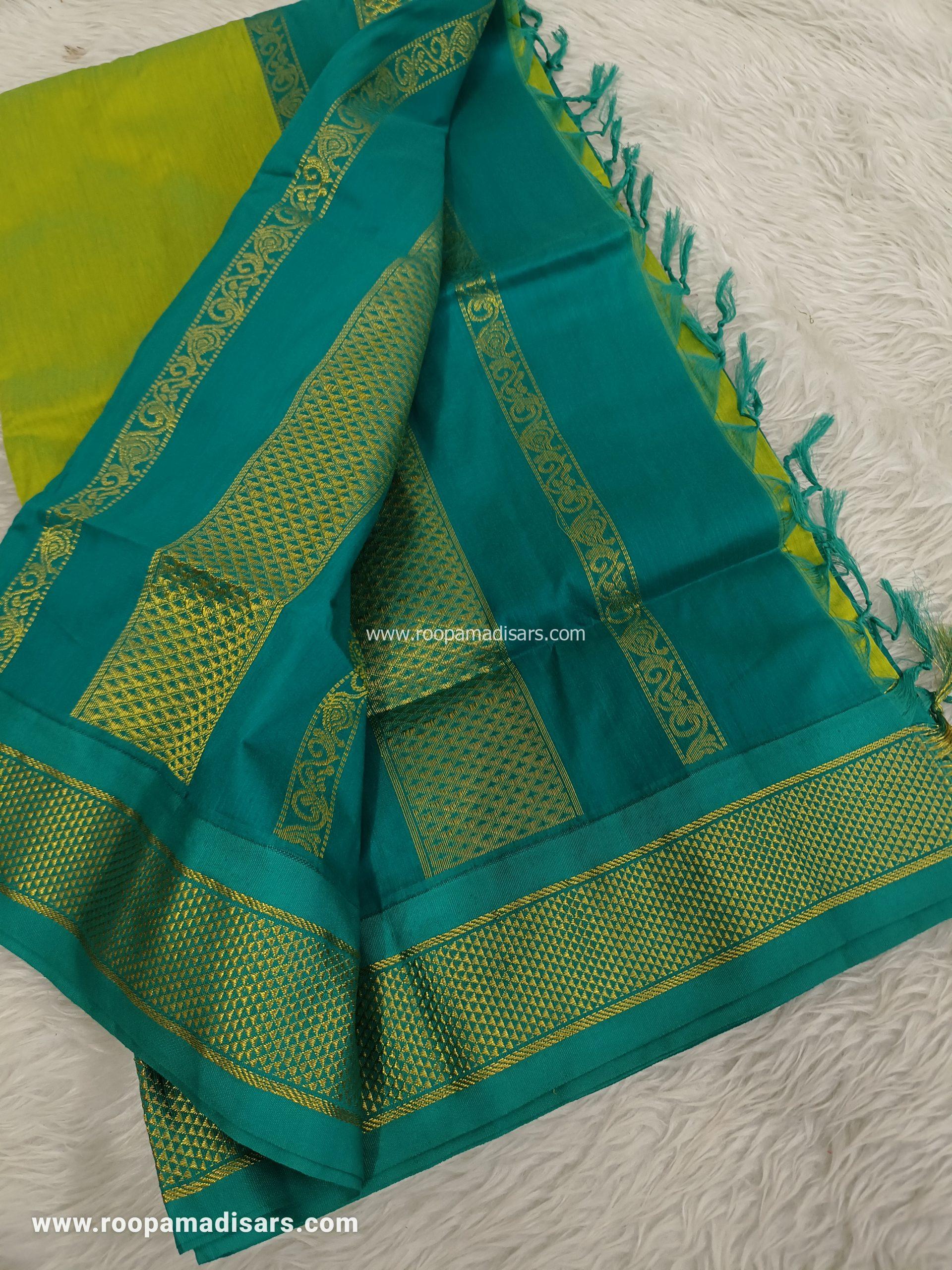KALYANI SILK READYMADE -READYMADE MADISAR WITHOUT BLOUSE PIECE - Image 2