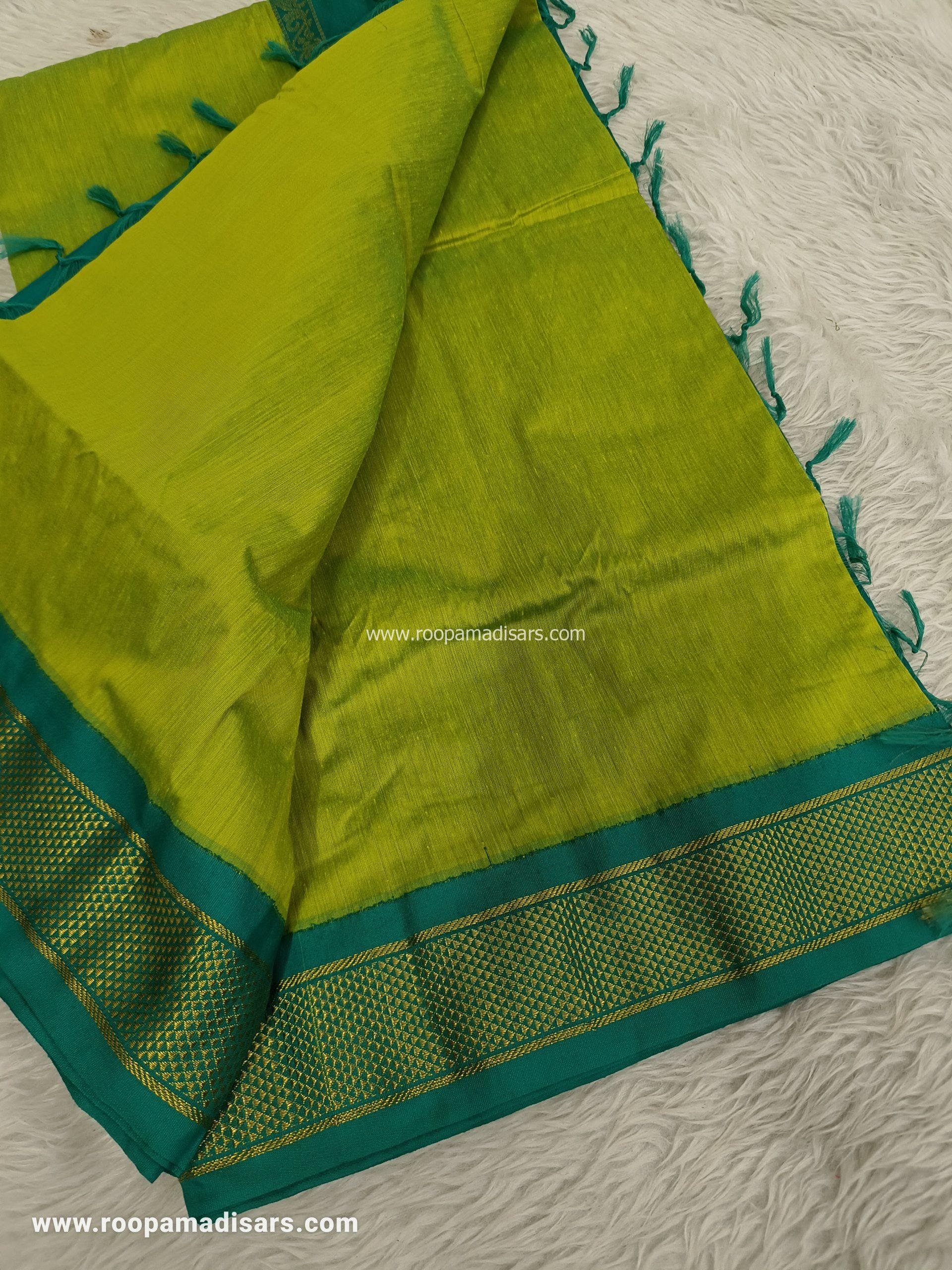 KALYANI SILK READYMADE -READYMADE MADISAR WITHOUT BLOUSE PIECE - Image 3