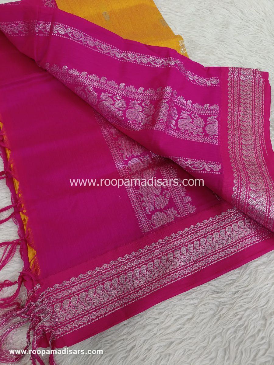 KALYANI SILK READYMADE  -READYMADE MADISAR WITHOUT BLOUSE PIECE - Image 2
