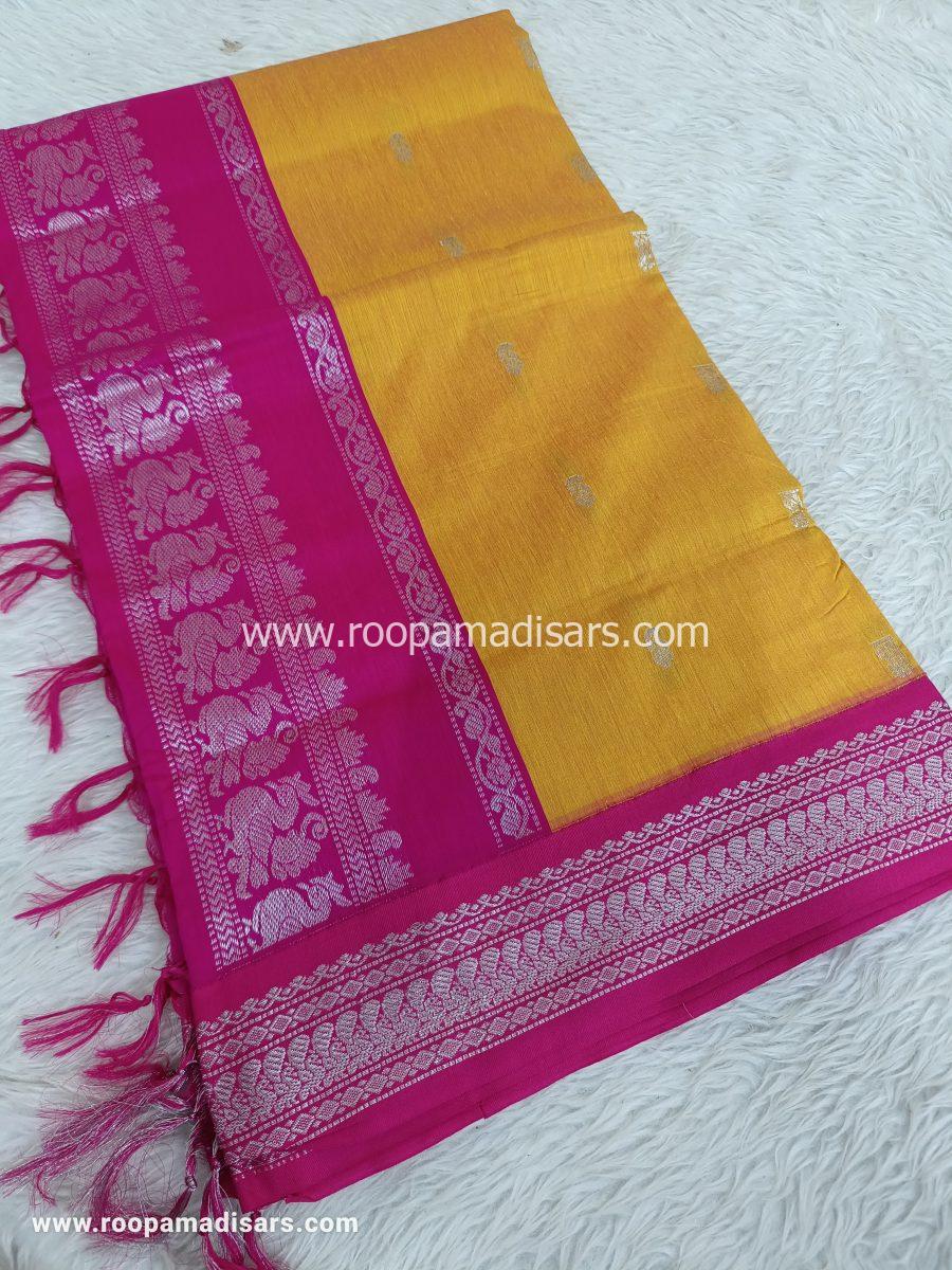 KALYANI SILK READYMADE  -READYMADE MADISAR WITHOUT BLOUSE PIECE