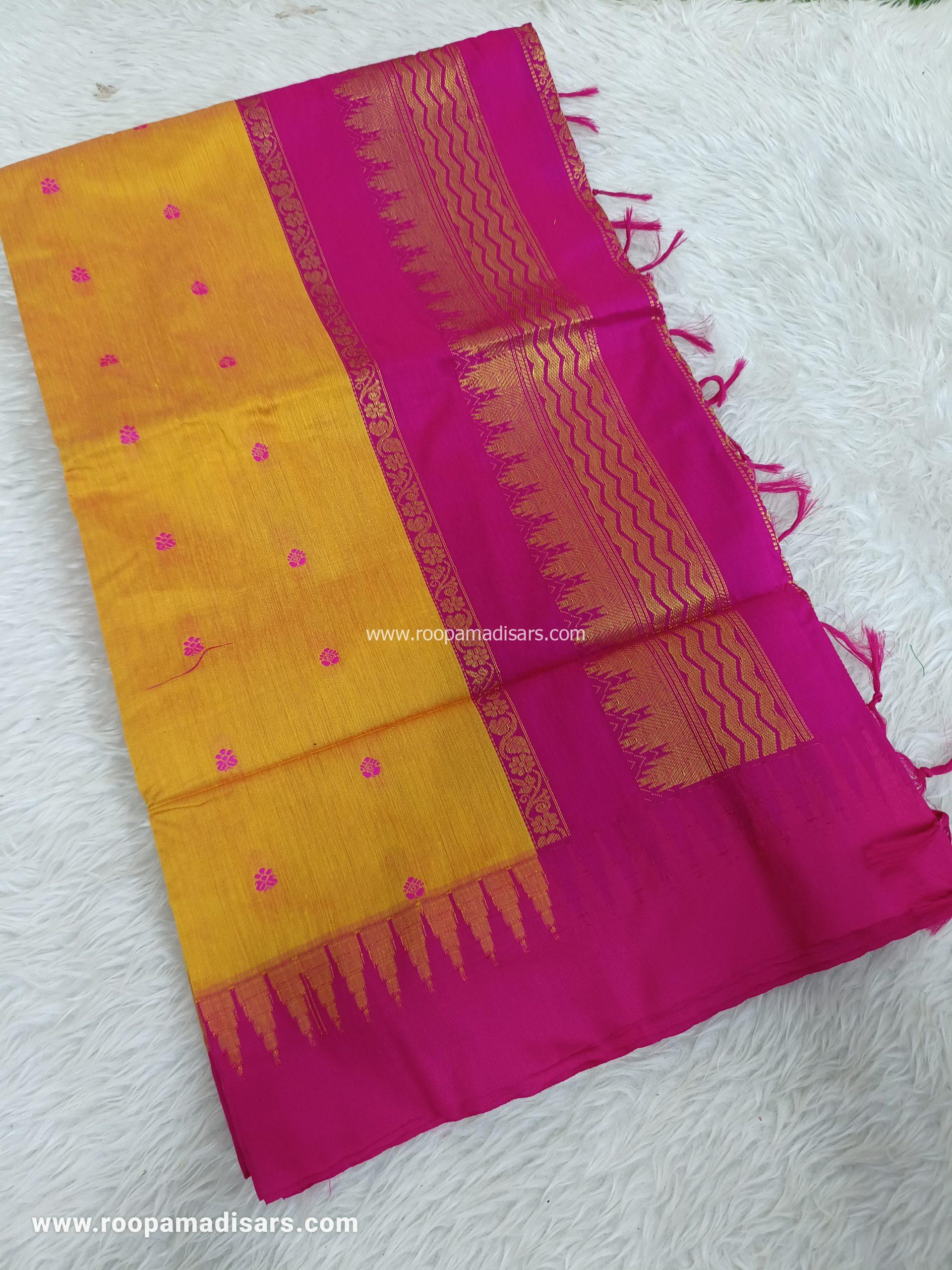 KALYANI SILK READYMADE -READYMADE MADISAR WITHOUT BLOUSE PIECE