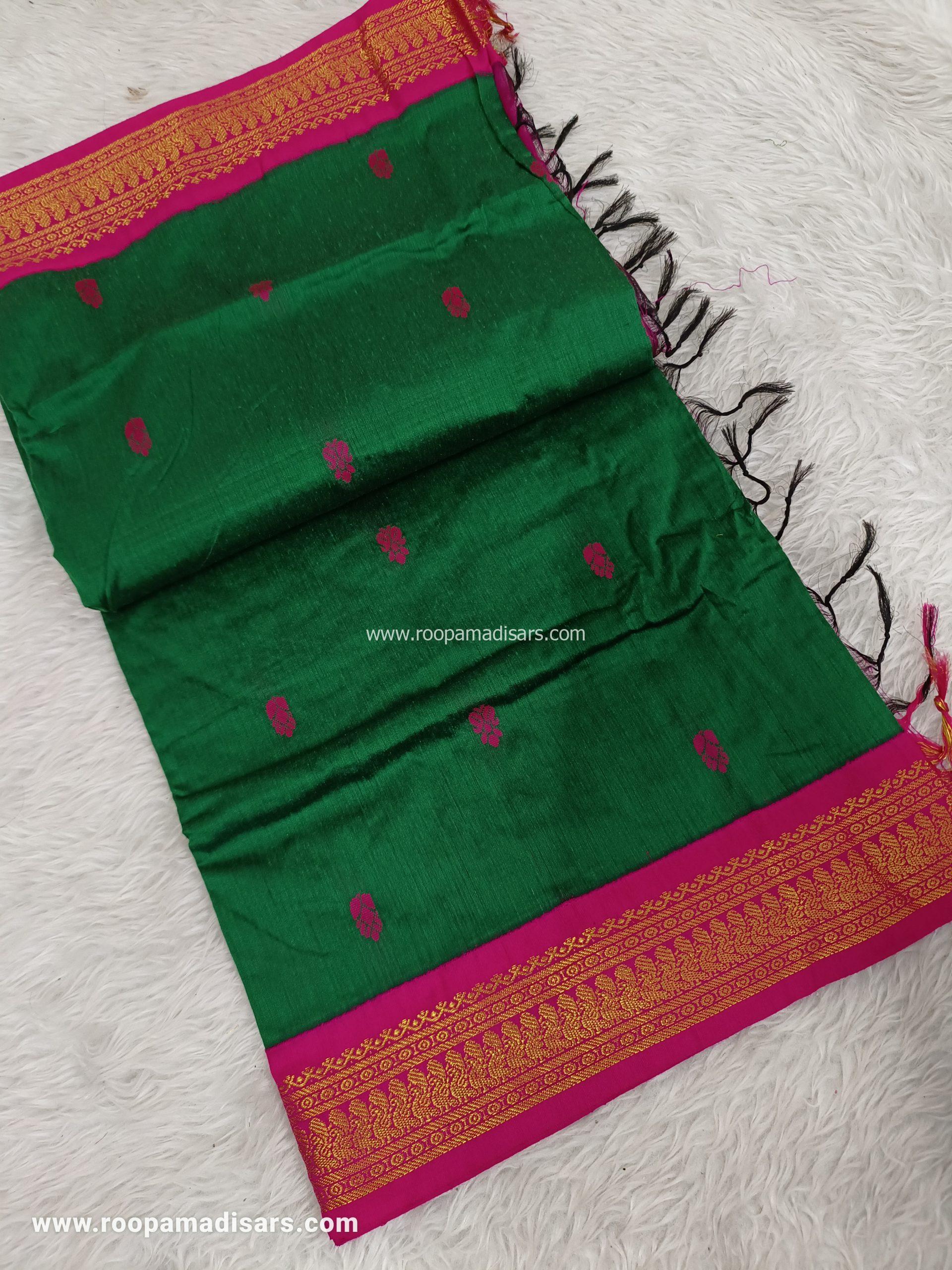 KALYANI SILK READYMADE -READYMADE MADISAR WITHOUT BLOUSE PIECE - Image 3
