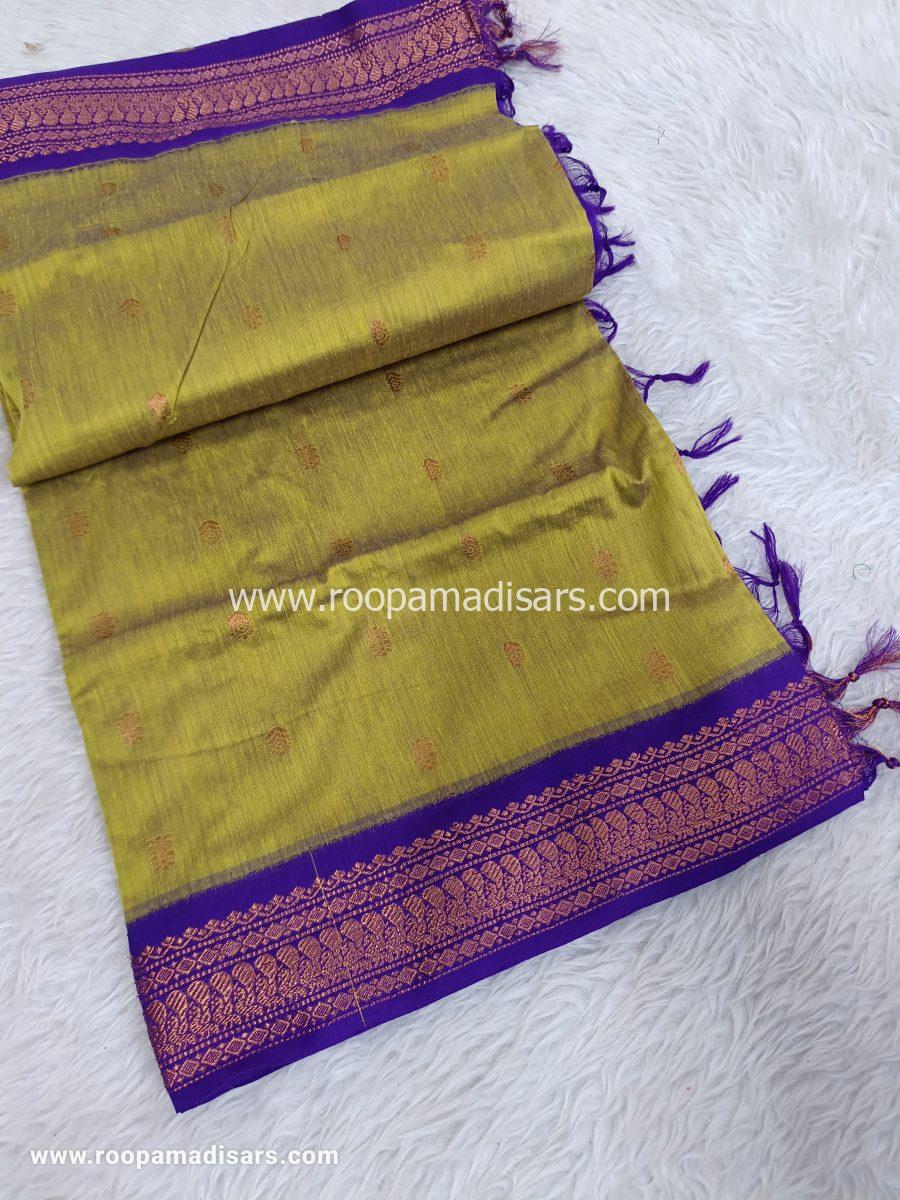 KALYANI SILK READYMADE  -READYMADE MADISAR WITHOUT BLOUSE PIECE - Image 3