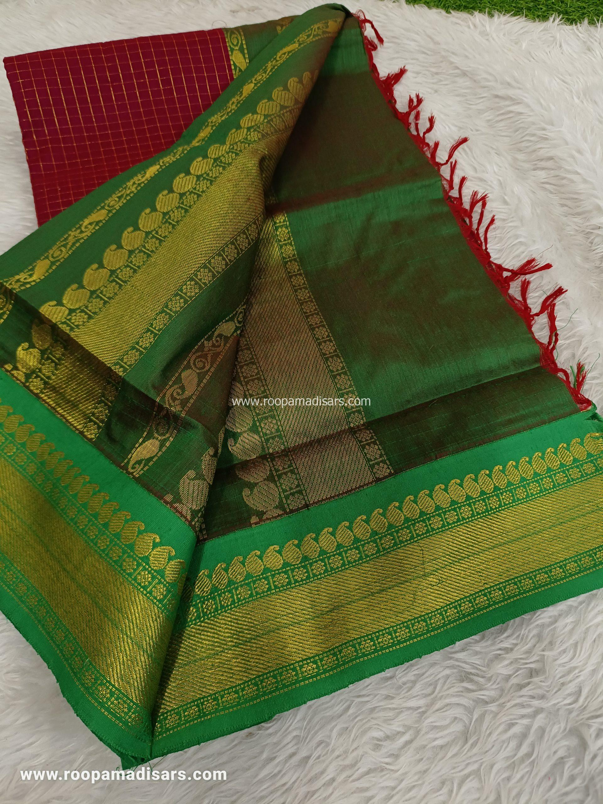 KALYANI SILK READYMADE -READYMADE MADISAR WITHOUT BLOUSE PIECE - Image 2