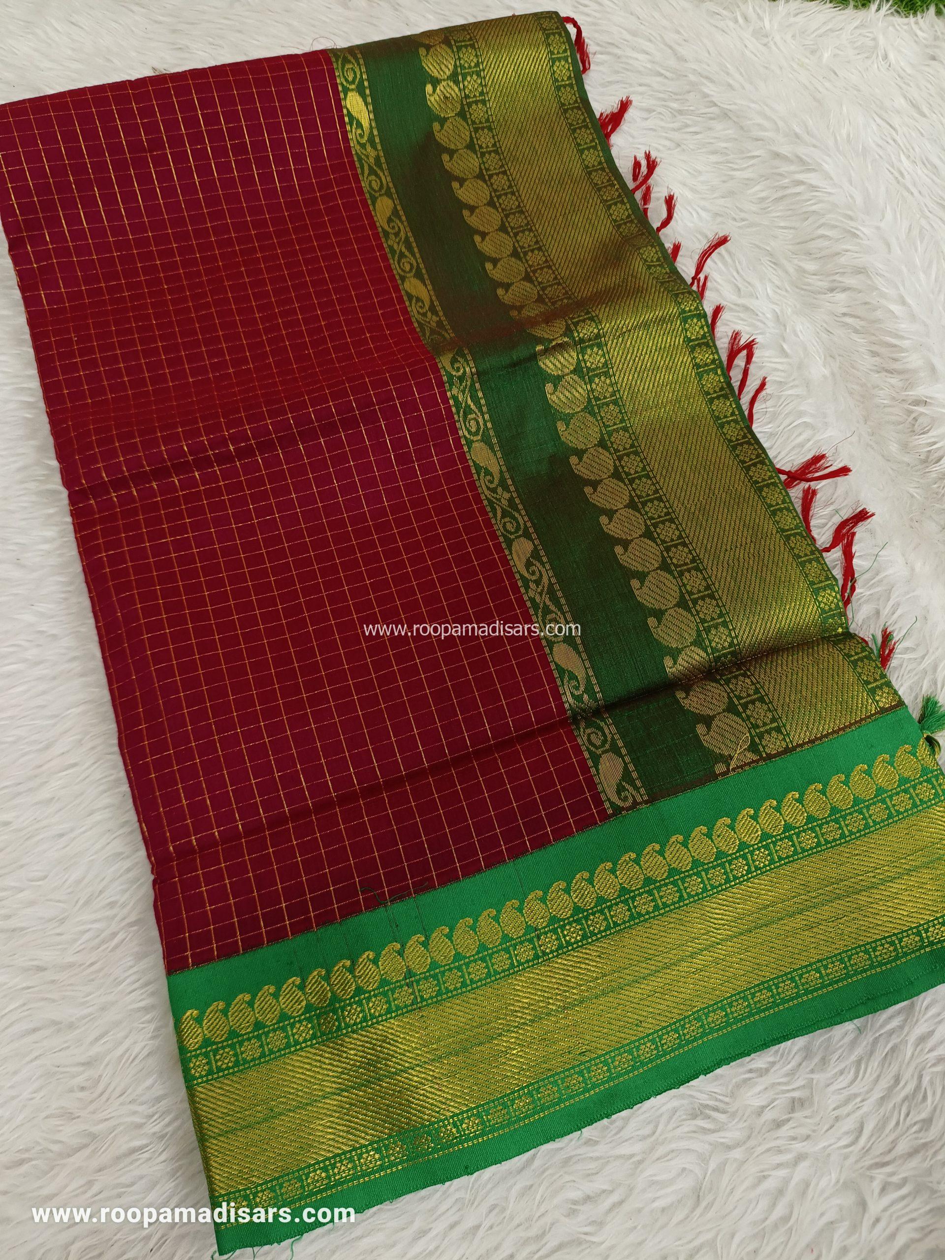 KALYANI SILK READYMADE -READYMADE MADISAR WITHOUT BLOUSE PIECE