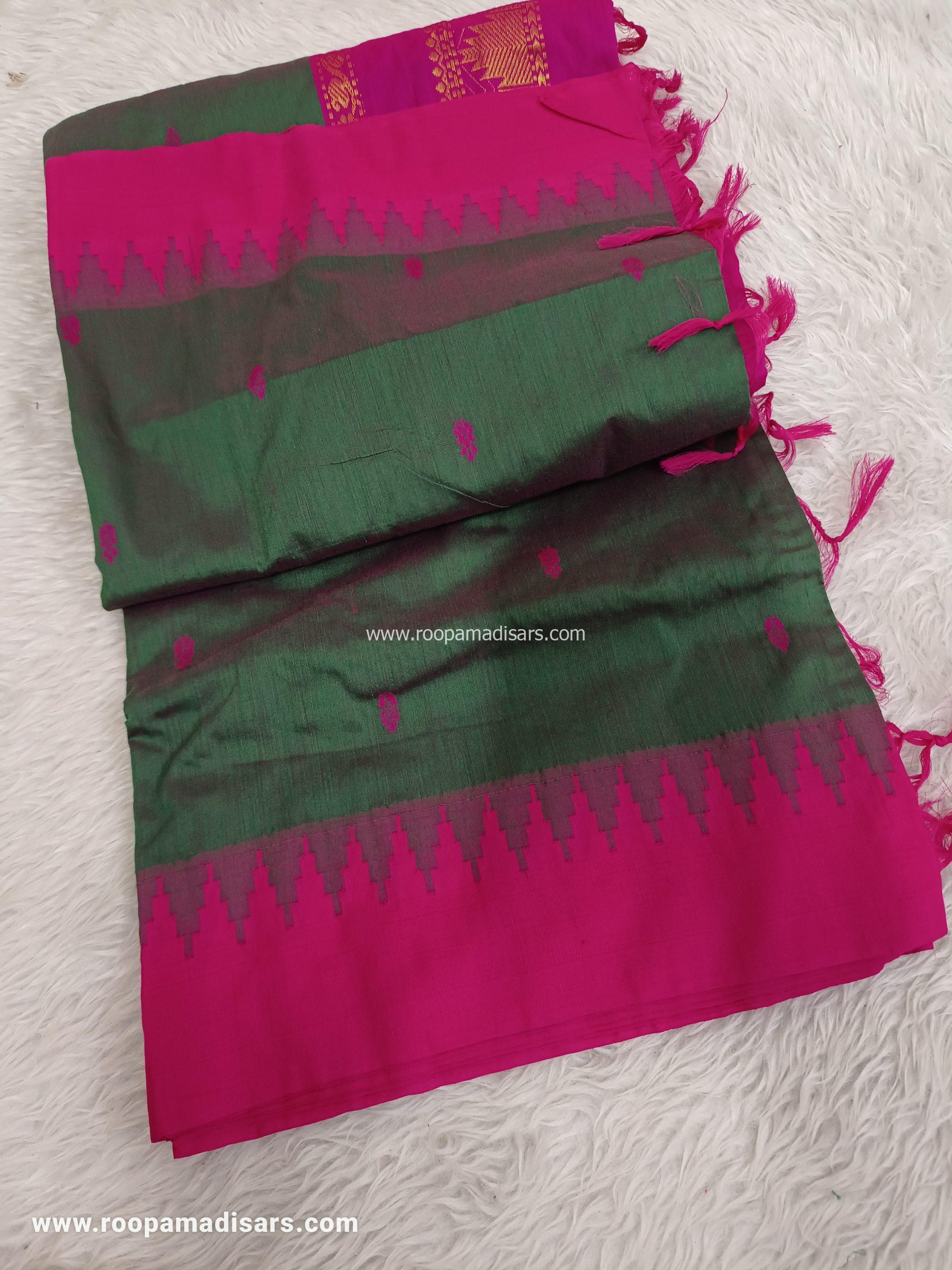 KALYANI SILK READYMADE -READYMADE MADISAR WITHOUT BLOUSE PIECE - Image 3