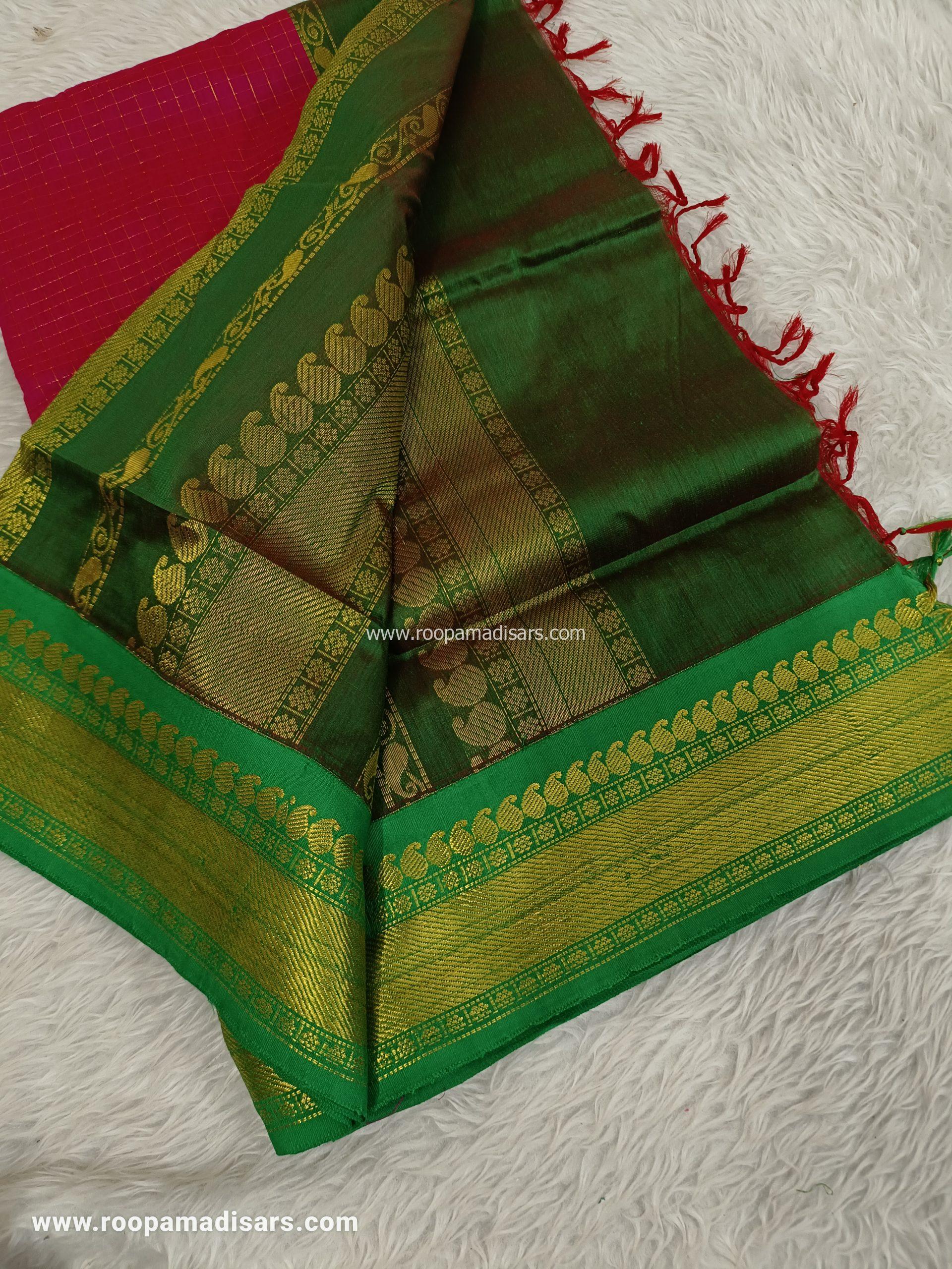 KALYANI SILK READYMADE  -READYMADE MADISAR WITHOUT BLOUSE PIECE - Image 2