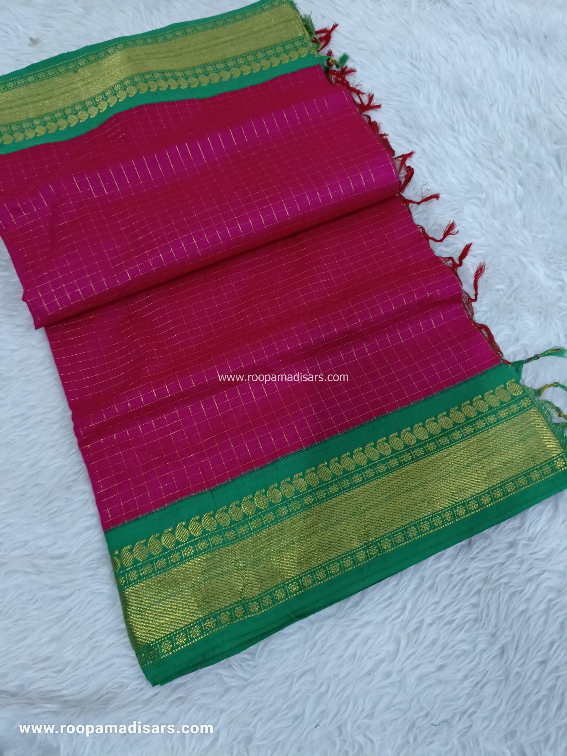 KALYANI SILK READYMADE  -READYMADE MADISAR WITHOUT BLOUSE PIECE - Image 3