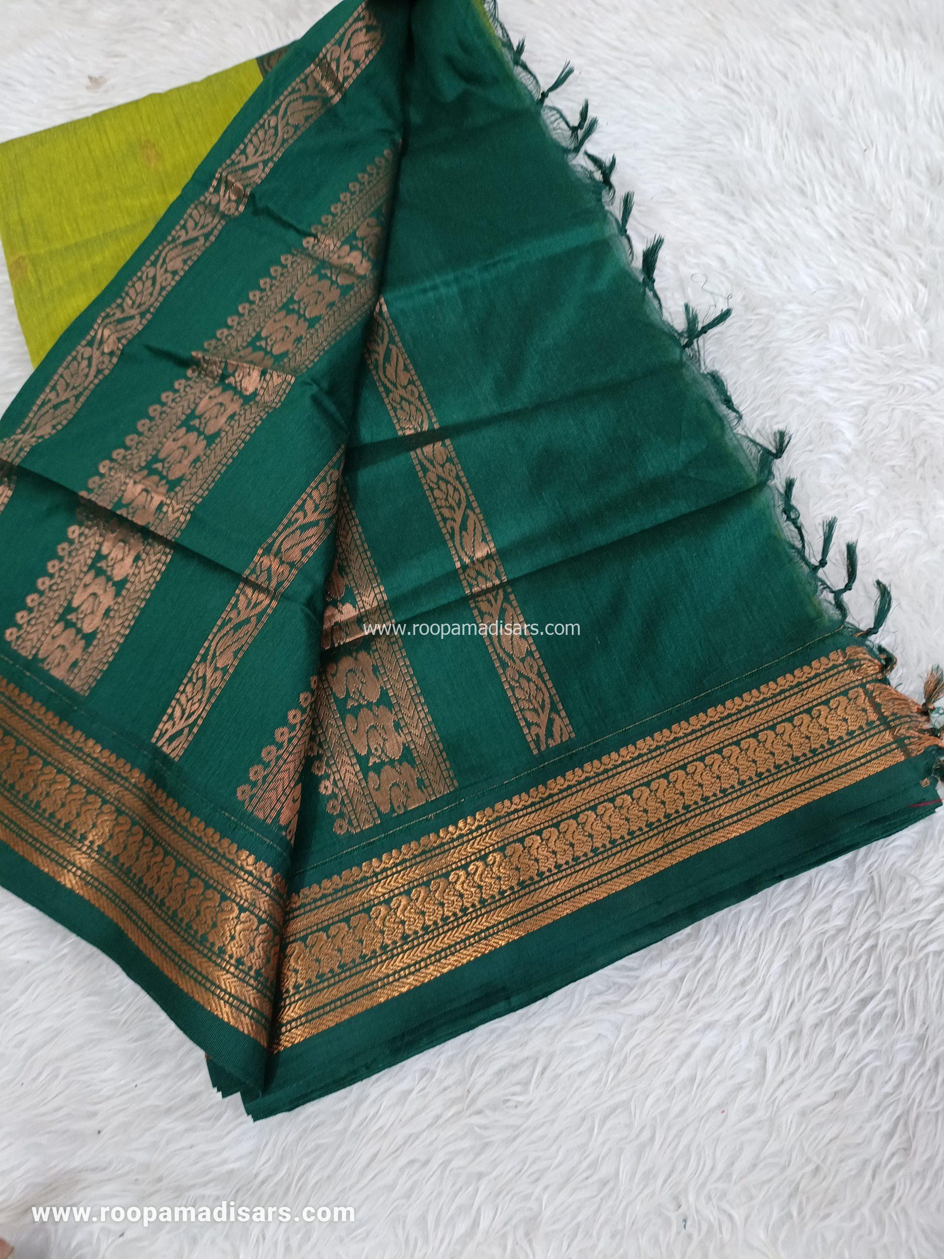 KALYANI SILK READYMADE -READYMADE MADISAR WITHOUT BLOUSE PIECE - Image 2