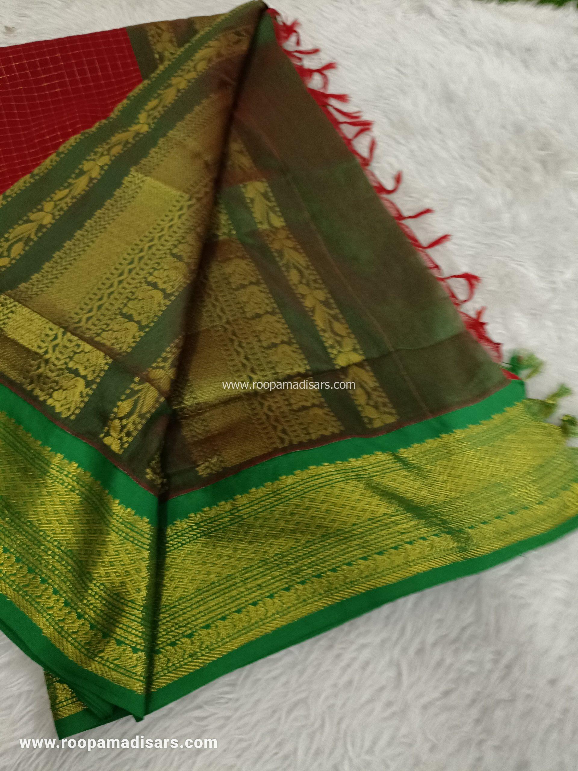 KALYANI SILK READYMADE -READYMADE MADISAR WITHOUT BLOUSE PIECE - Image 2