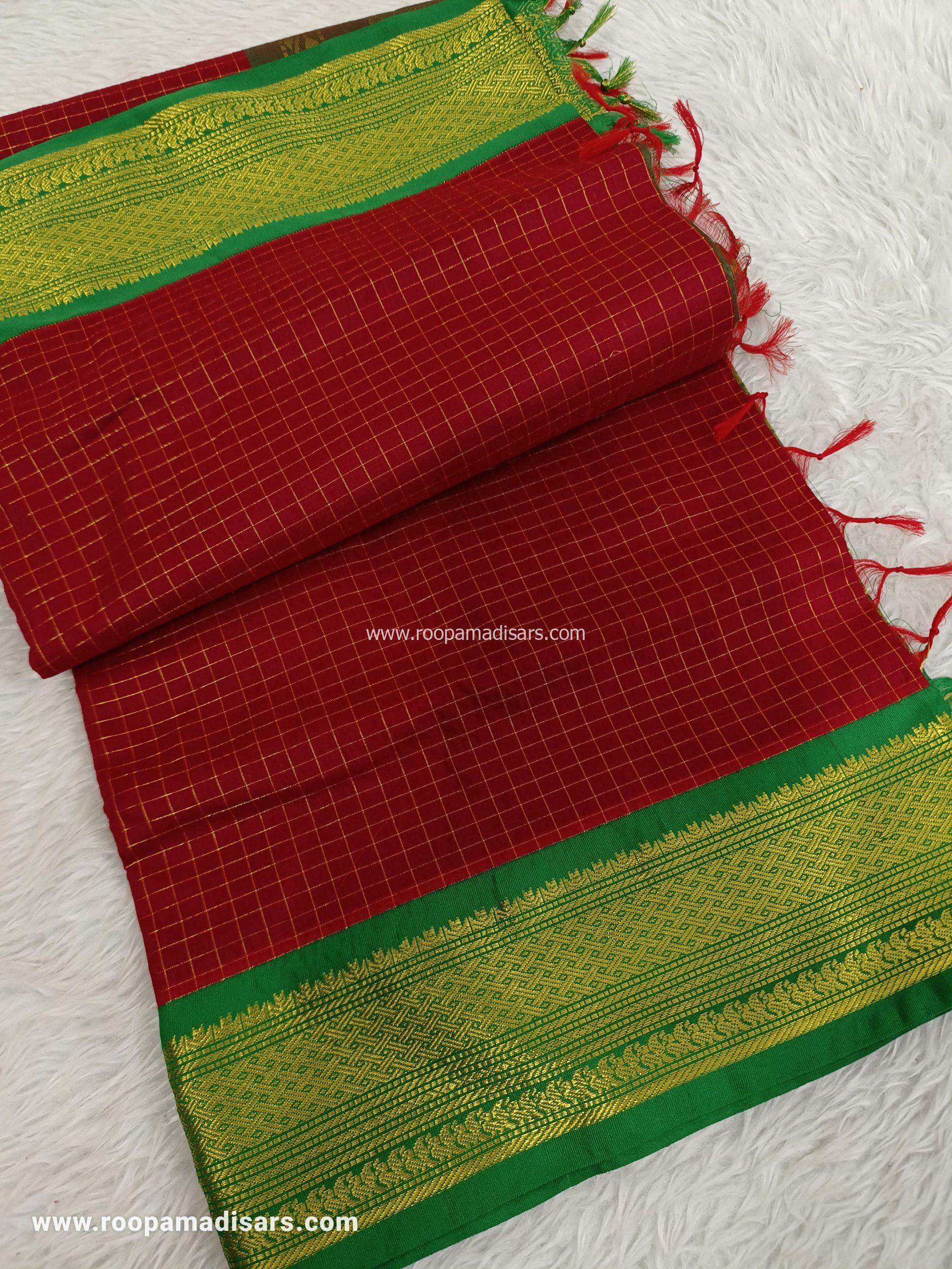 KALYANI SILK READYMADE -READYMADE MADISAR WITHOUT BLOUSE PIECE - Image 3