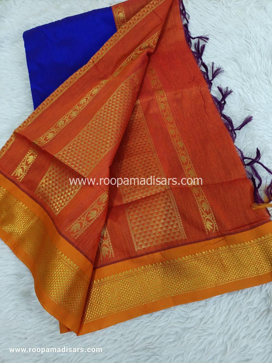 KALYANI SILK READYMADE  -READYMADE MADISAR WITHOUT BLOUSE PIECE - Image 2