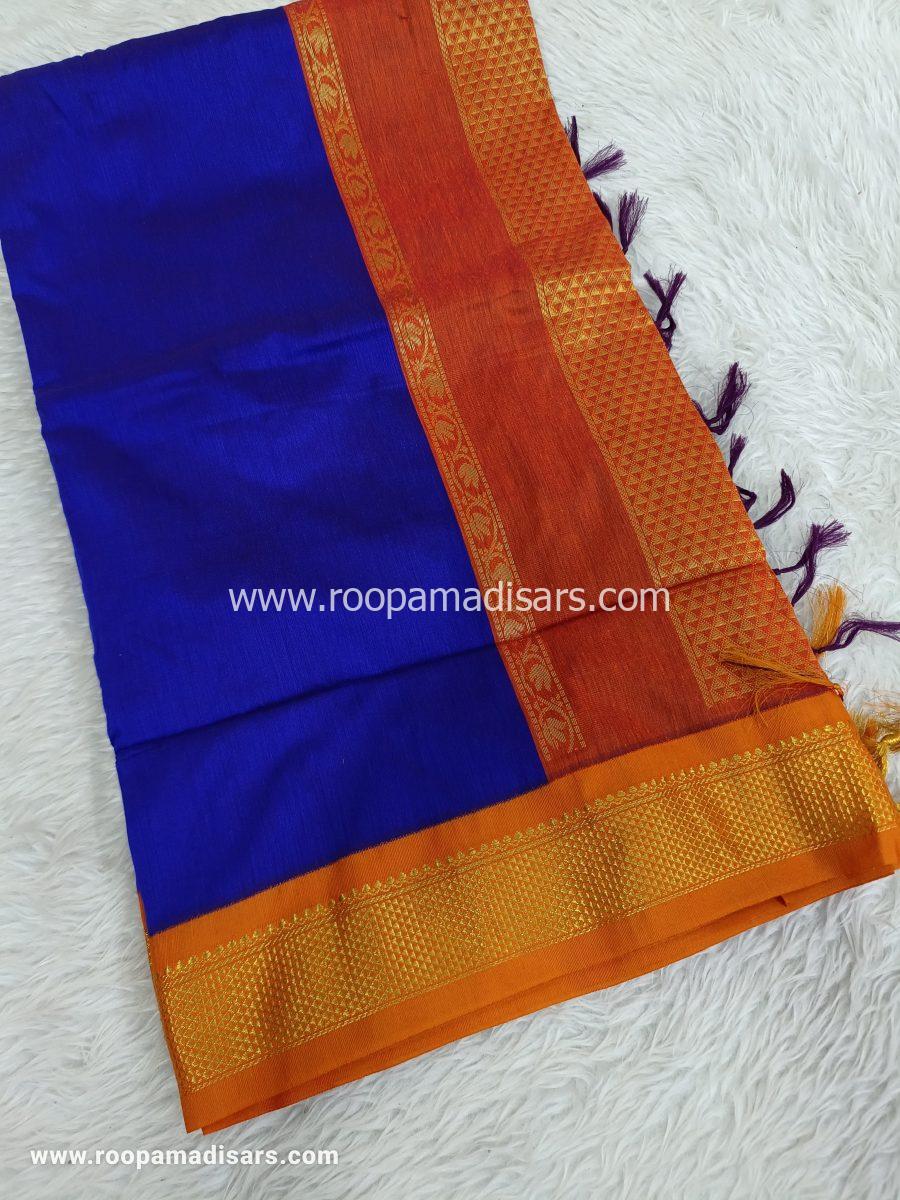 KALYANI SILK READYMADE  -READYMADE MADISAR WITHOUT BLOUSE PIECE
