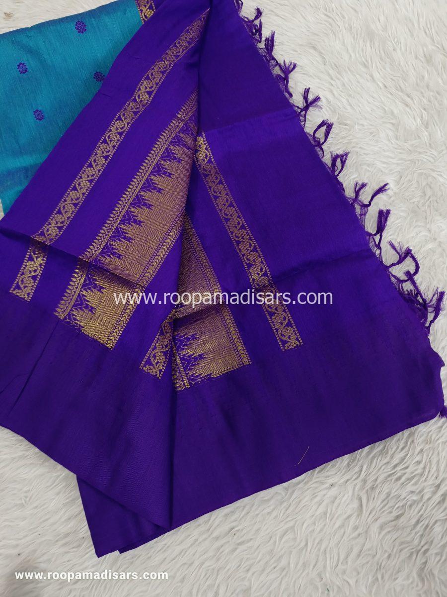 KALYANI SILK READYMADE  -READYMADE MADISAR WITHOUT BLOUSE PIECE - Image 2