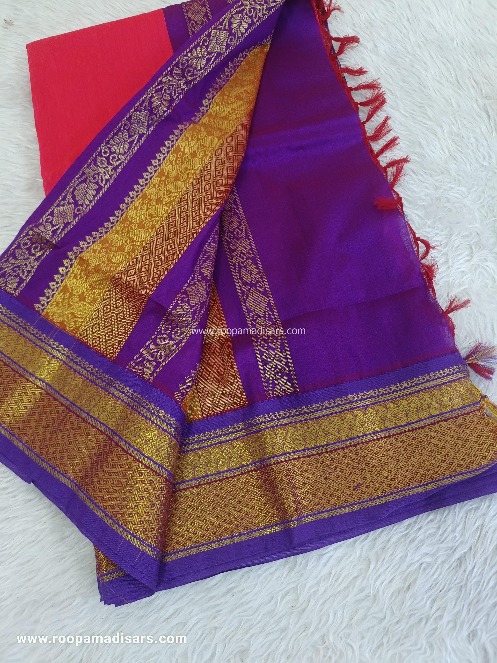 KALYANI SILK READYMADE -READYMADE MADISAR WITHOUT BLOUSE PIECE - Image 2