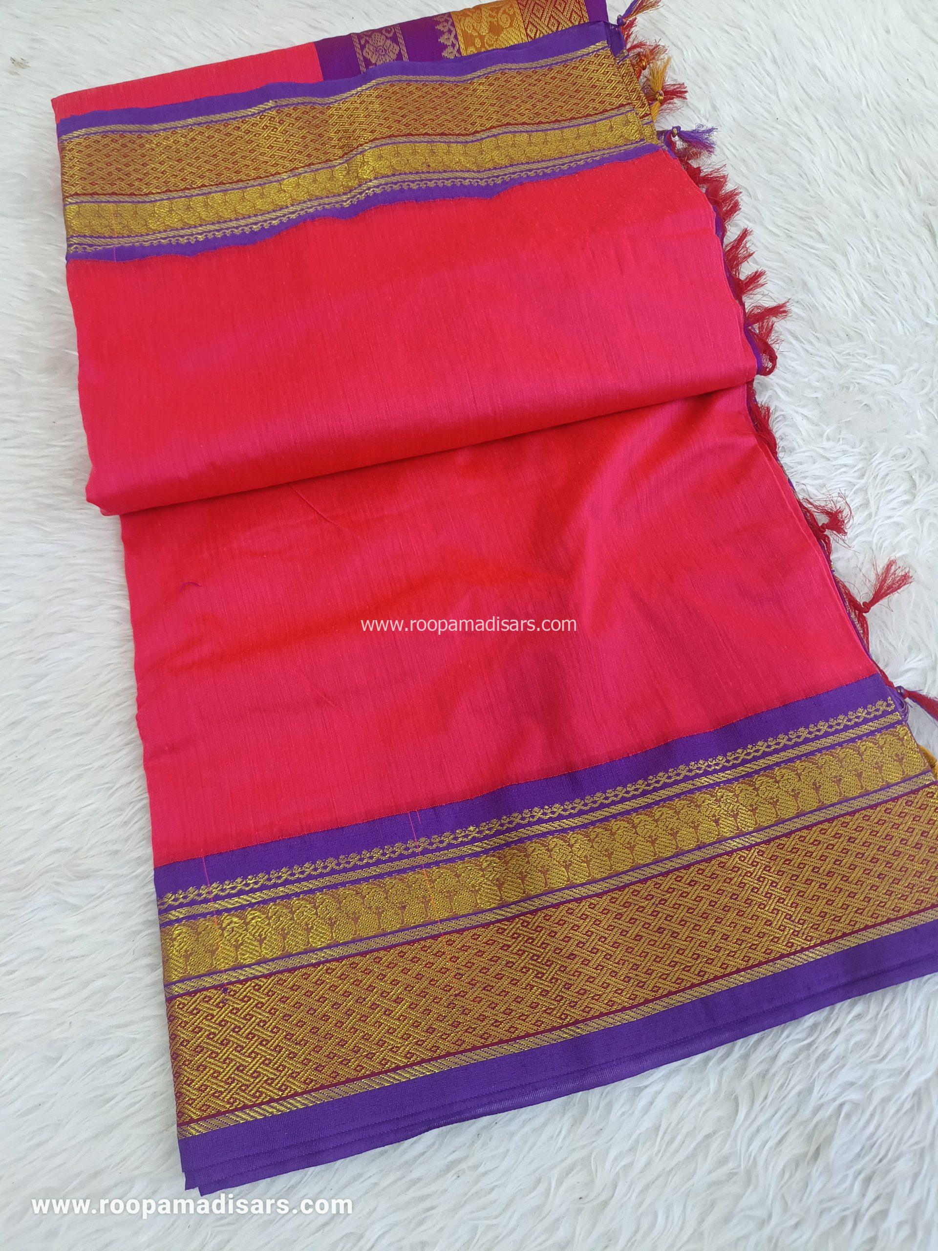 KALYANI SILK READYMADE -READYMADE MADISAR WITHOUT BLOUSE PIECE - Image 3