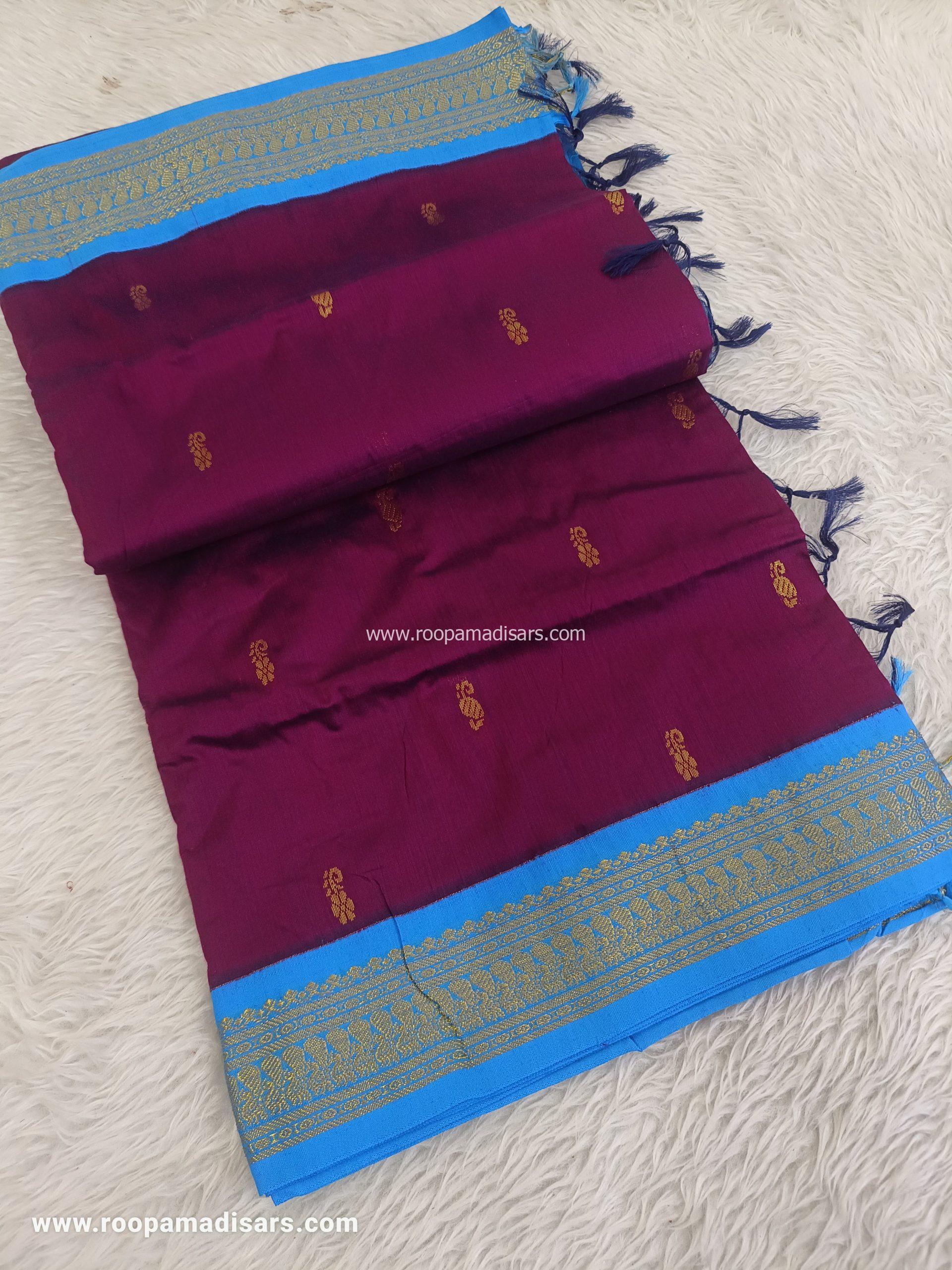 KALYANI SILK READYMADE -READYMADE MADISAR WITHOUT BLOUSE PIECE - Image 3