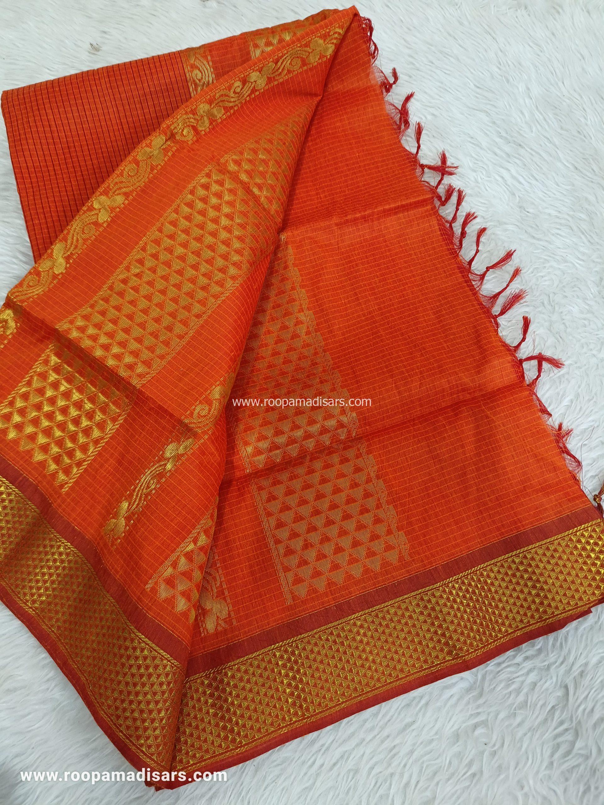 KALYANI SILK READYMADE -READYMADE MADISAR WITHOUT BLOUSE PIECE - Image 2