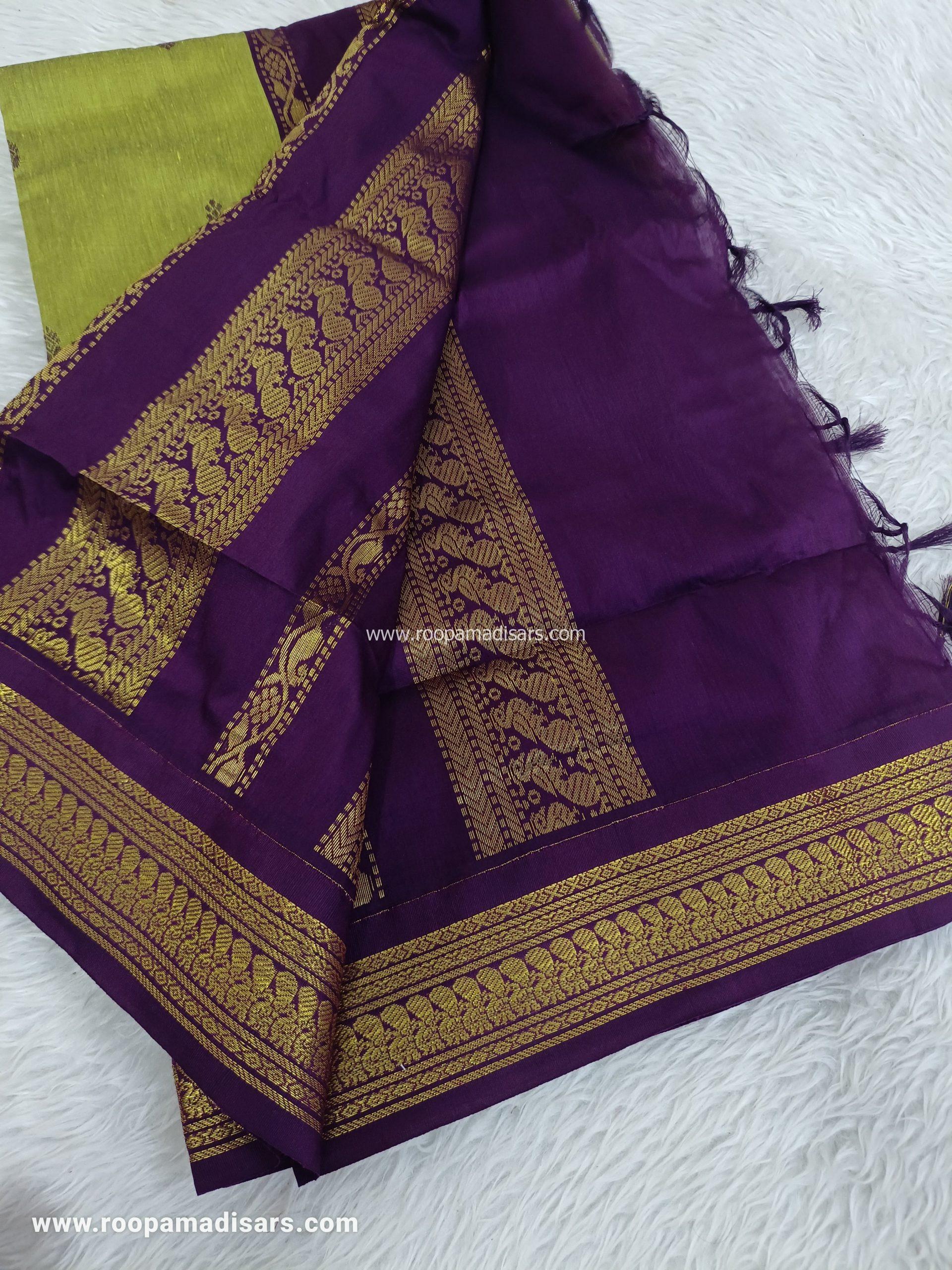 KALYANI SILK READYMADE -READYMADE MADISAR WITHOUT BLOUSE PIECE - Image 2