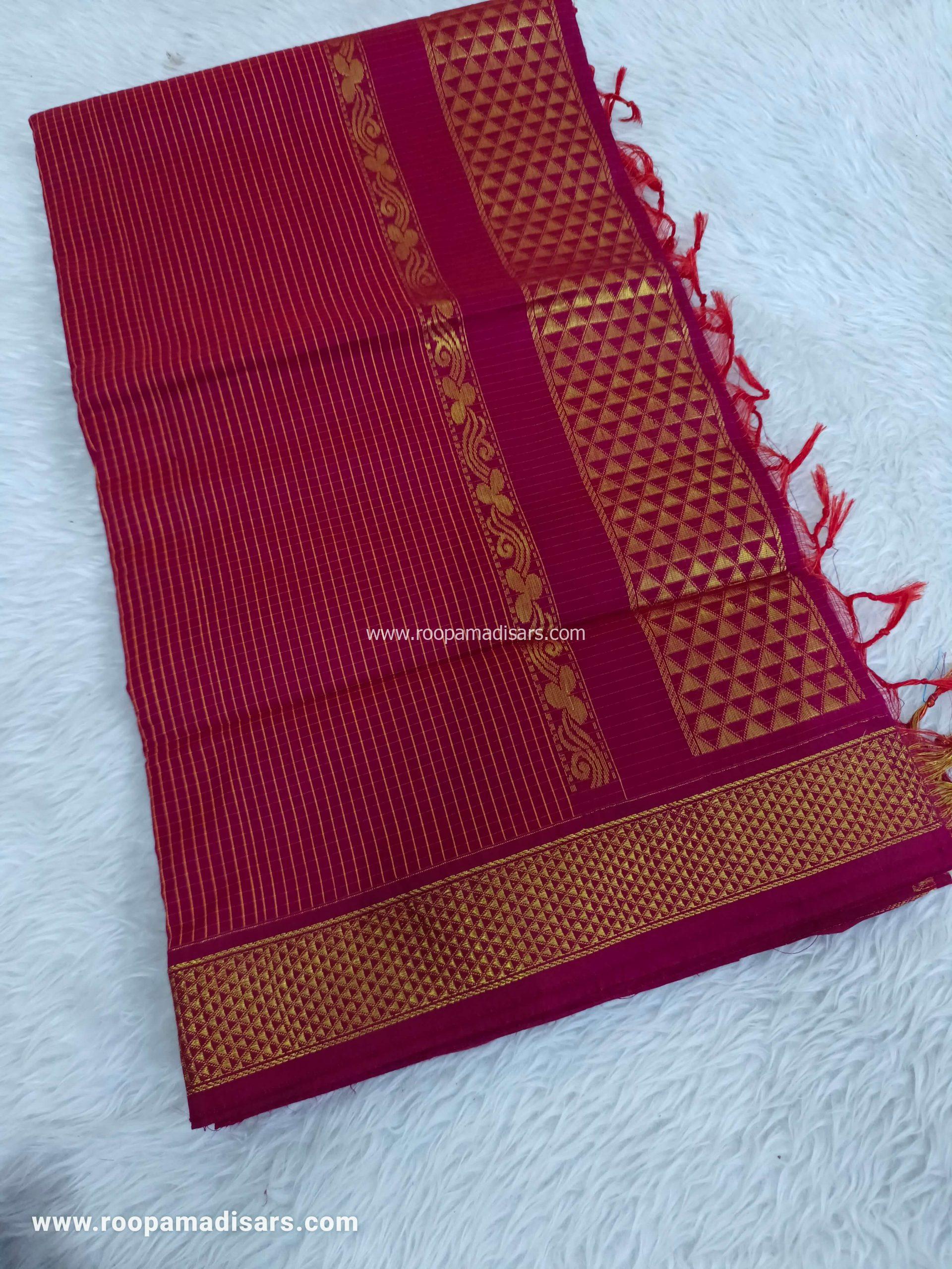 KALYANI SILK READYMADE -READYMADE MADISAR WITHOUT BLOUSE PIECE
