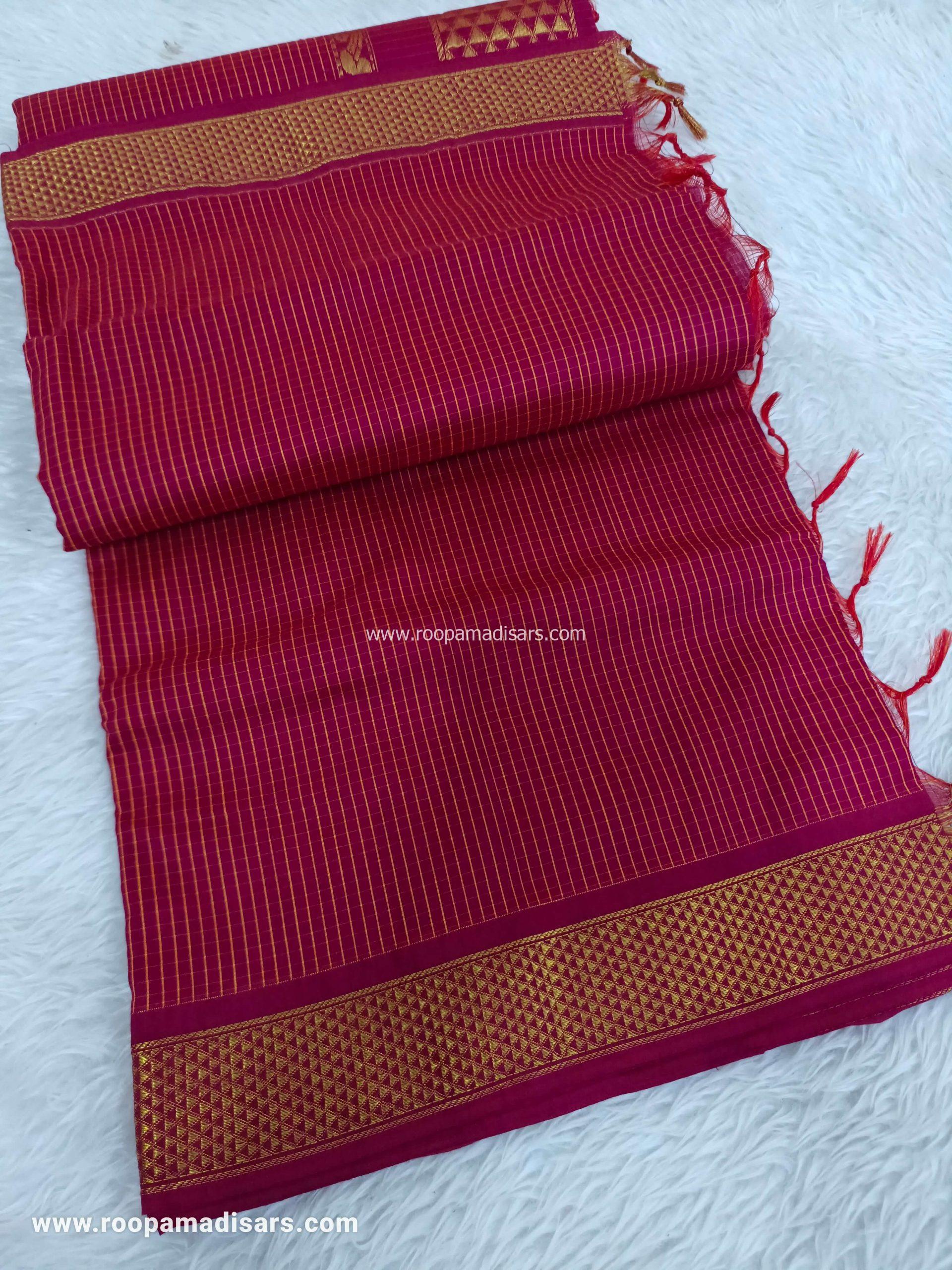 KALYANI SILK READYMADE -READYMADE MADISAR WITHOUT BLOUSE PIECE - Image 3
