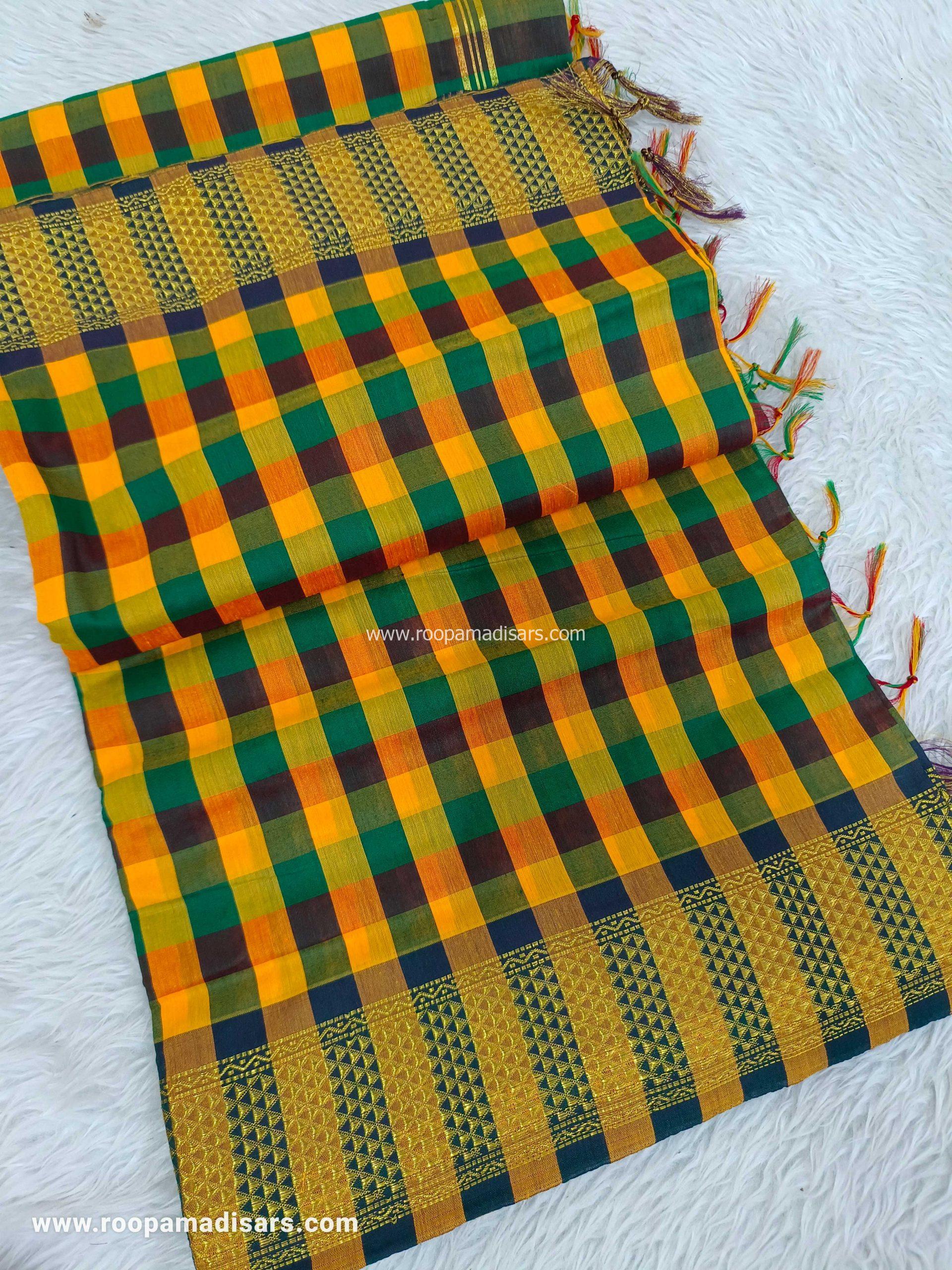 KALYANI SILK READYMADE -READYMADE MADISAR WITHOUT BLOUSE PIECE - Image 3
