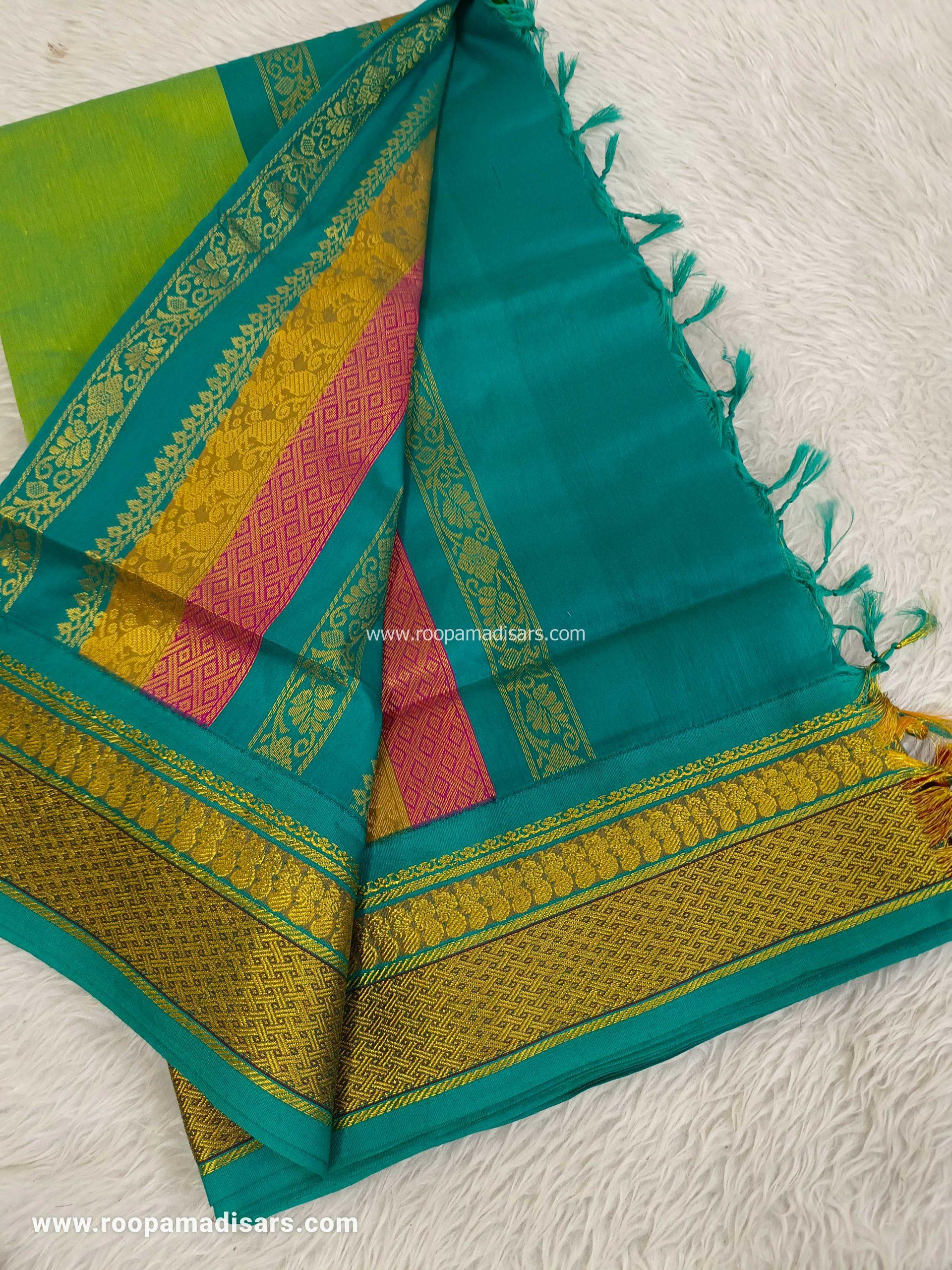 KALYANI SILK READYMADE -READYMADE MADISAR WITHOUT BLOUSE PIECE - Image 2