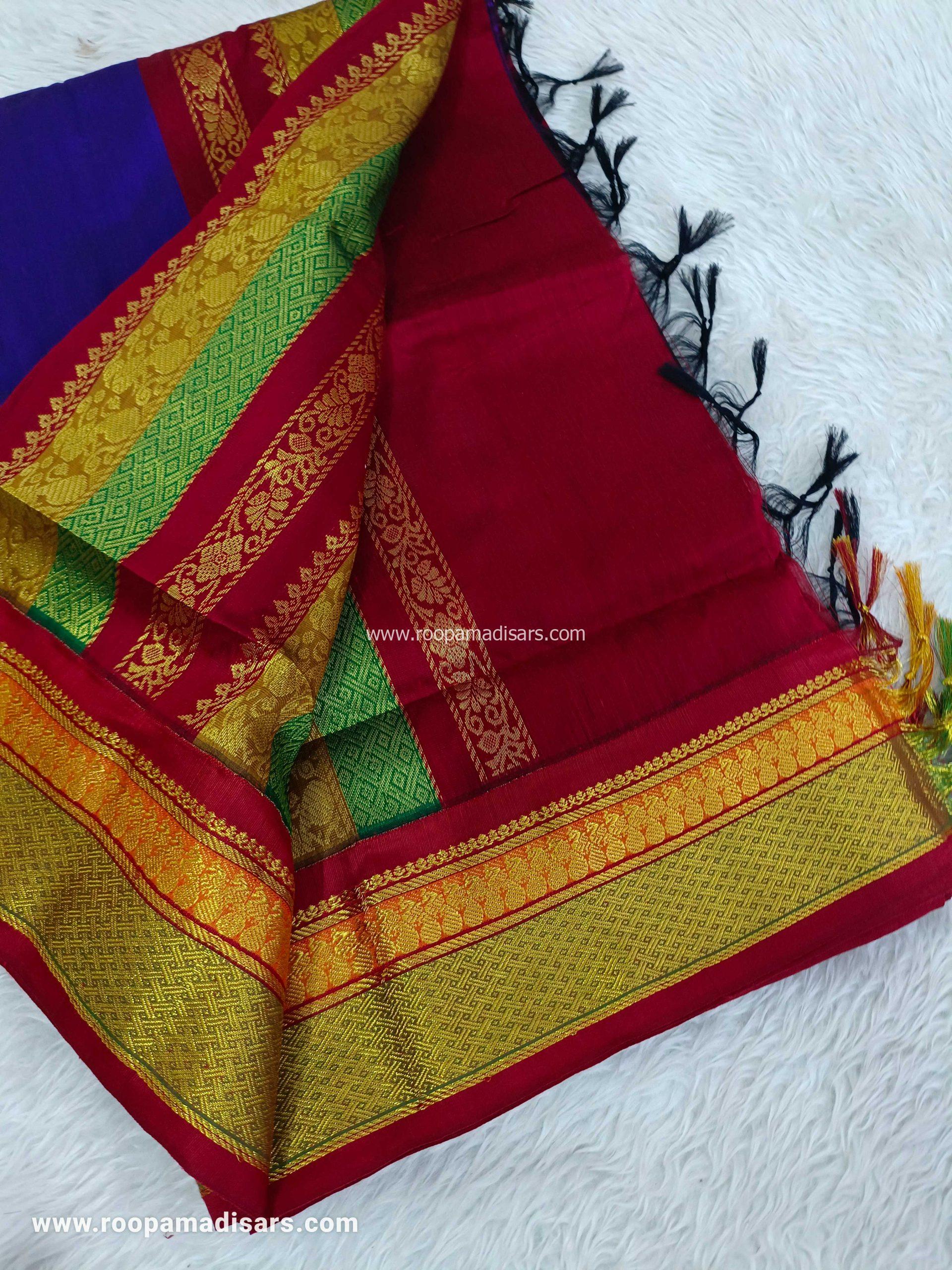 KALYANI SILK READYMADE -READYMADE MADISAR WITHOUT BLOUSE PIECE - Image 2