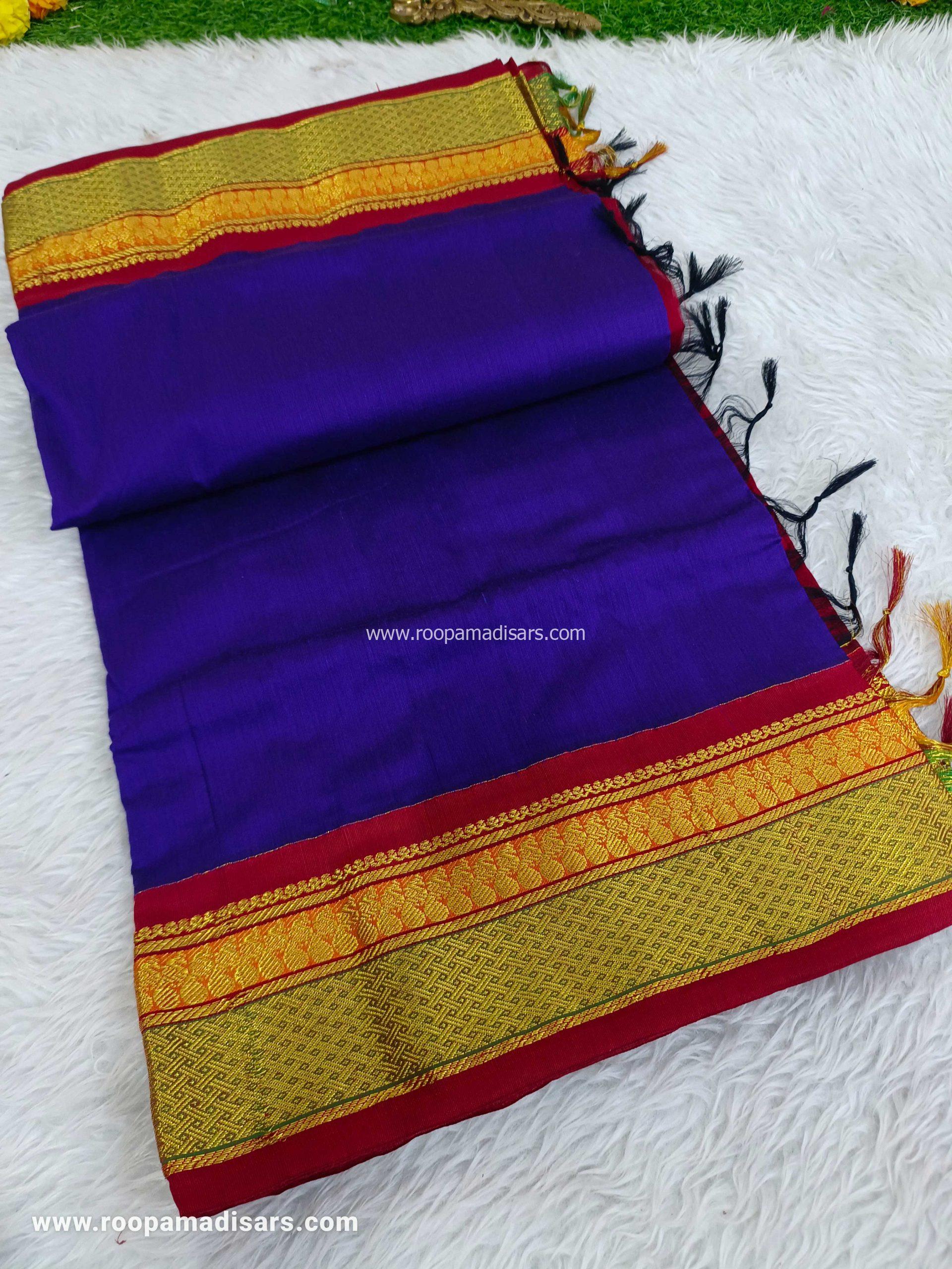 KALYANI SILK READYMADE -READYMADE MADISAR WITHOUT BLOUSE PIECE - Image 3
