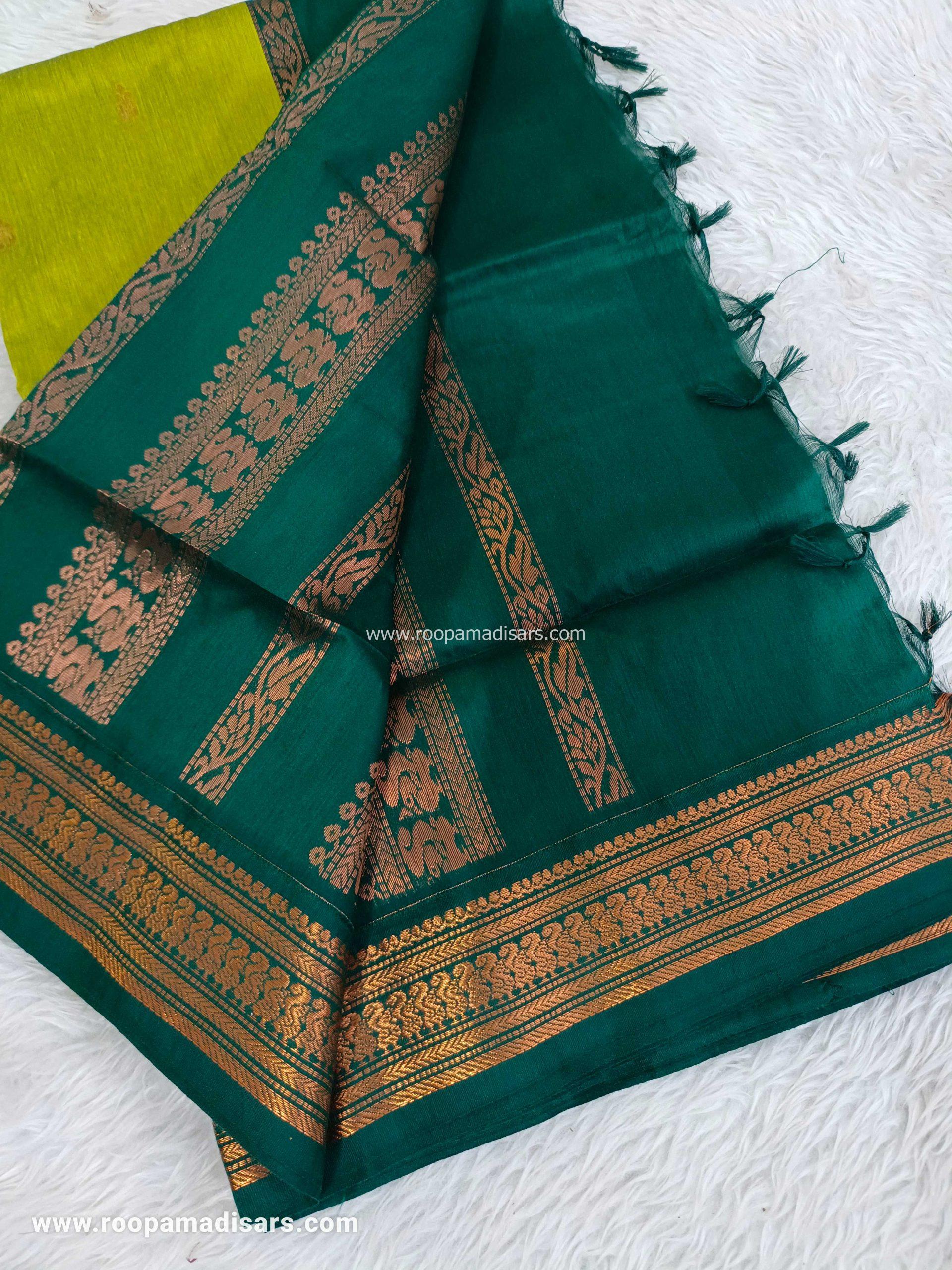 KALYANI SILK READYMADE -READYMADE MADISAR WITHOUT BLOUSE PIECE - Image 2
