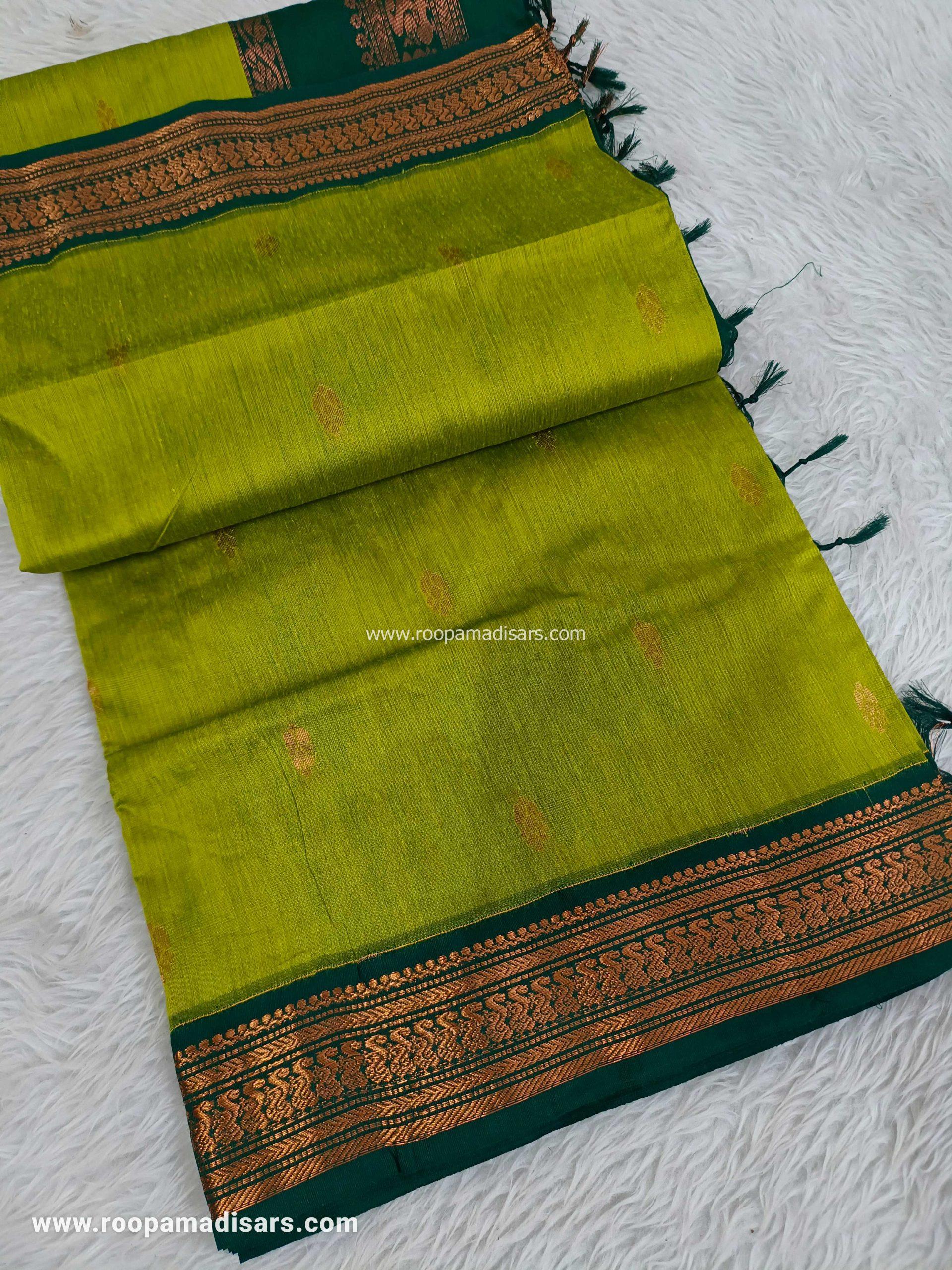 KALYANI SILK READYMADE -READYMADE MADISAR WITHOUT BLOUSE PIECE - Image 3