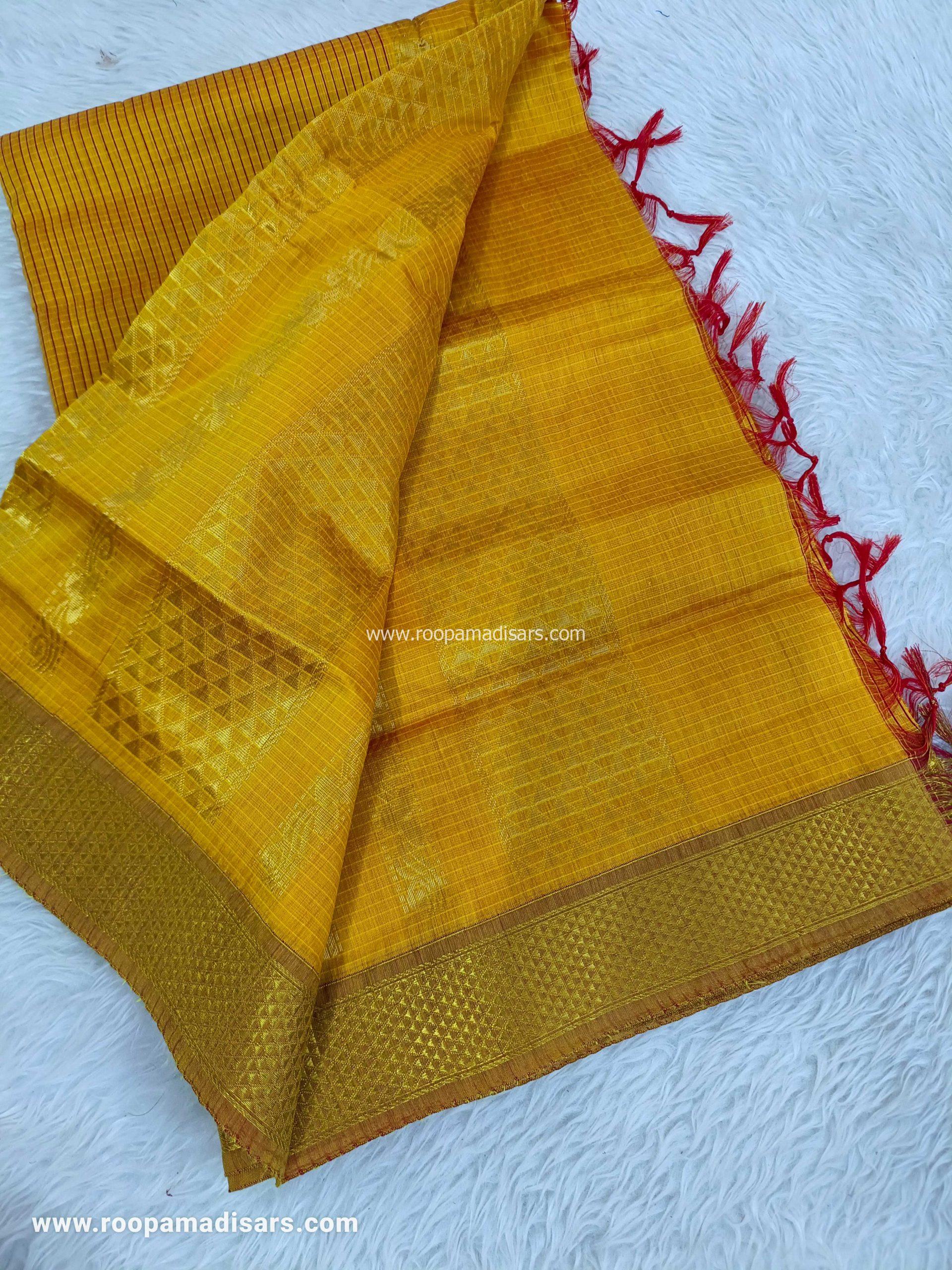 KALYANI SILK READYMADE -READYMADE MADISAR WITHOUT BLOUSE PIECE - Image 2