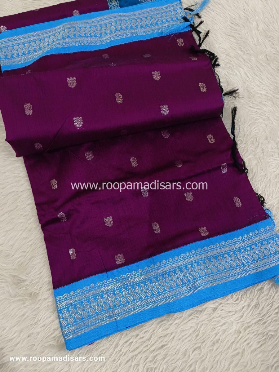 KALYANI SILK READYMADE  -READYMADE MADISAR WITHOUT BLOUSE PIECE - Image 3