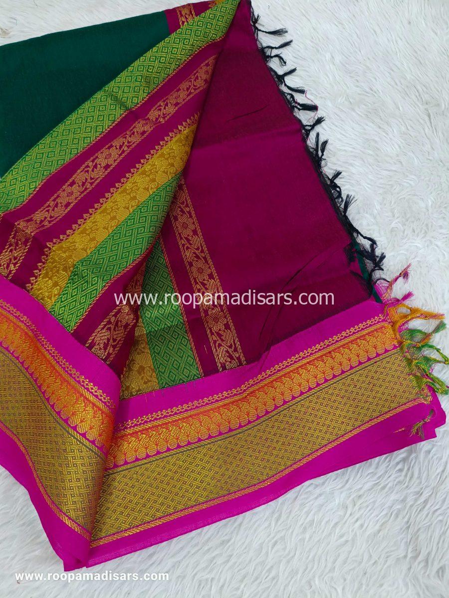 KALYANI SILK READYMADE  -READYMADE MADISAR WITHOUT BLOUSE PIECE - Image 2