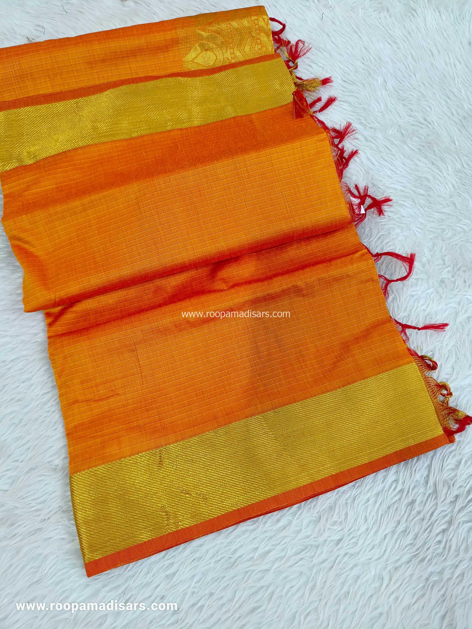 KALYANI SILK READYMADE -READYMADE MADISAR WITHOUT BLOUSE PIECE - Image 3